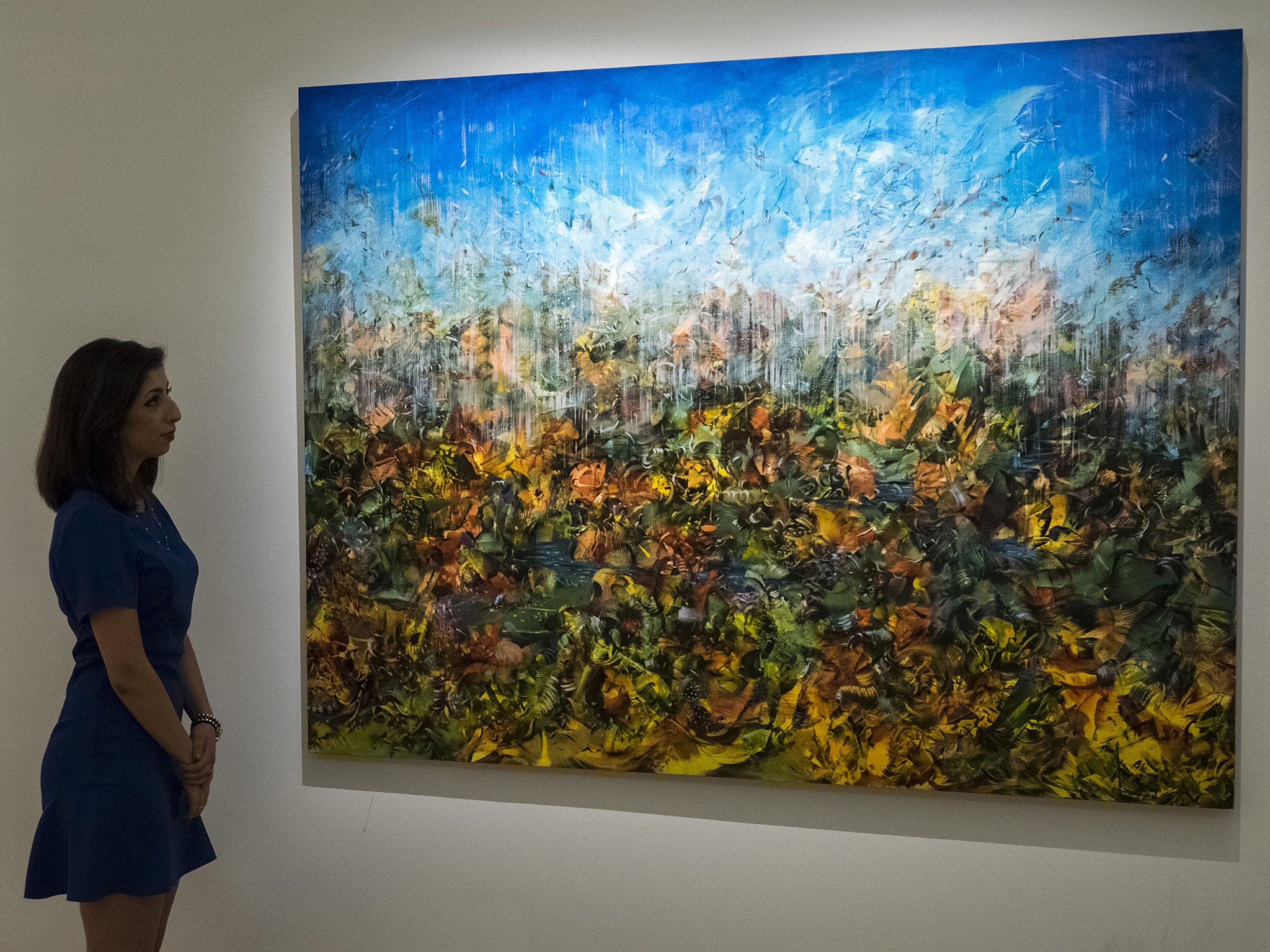 Ali Banisadr’s ‘The Chase’