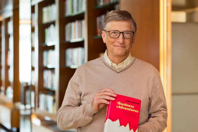 Tycoons' text: Warren Buffett and Bill Gates both cite John Brookes' 'Business Adventures' as their favourite book