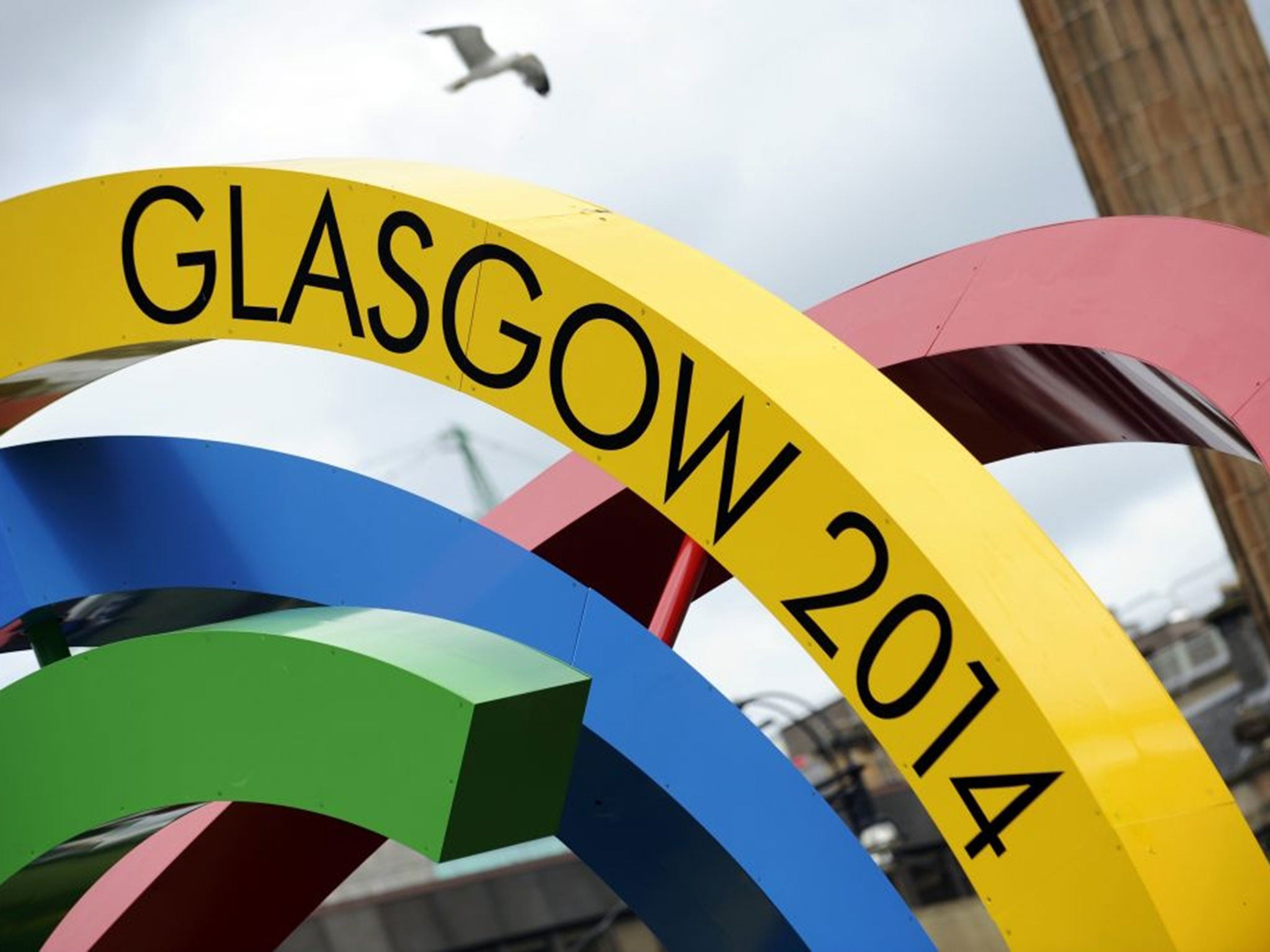 A sculpture known as 'the Big G' is pictured in Glasgow in Scotland. The Commonwealth Games begin in Glasgow on July 23, 2014.