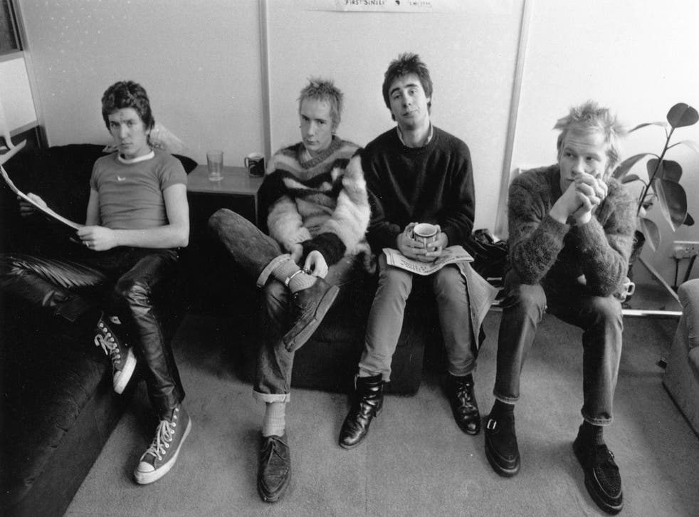 The Sex Pistols at the height of the 1970s fame