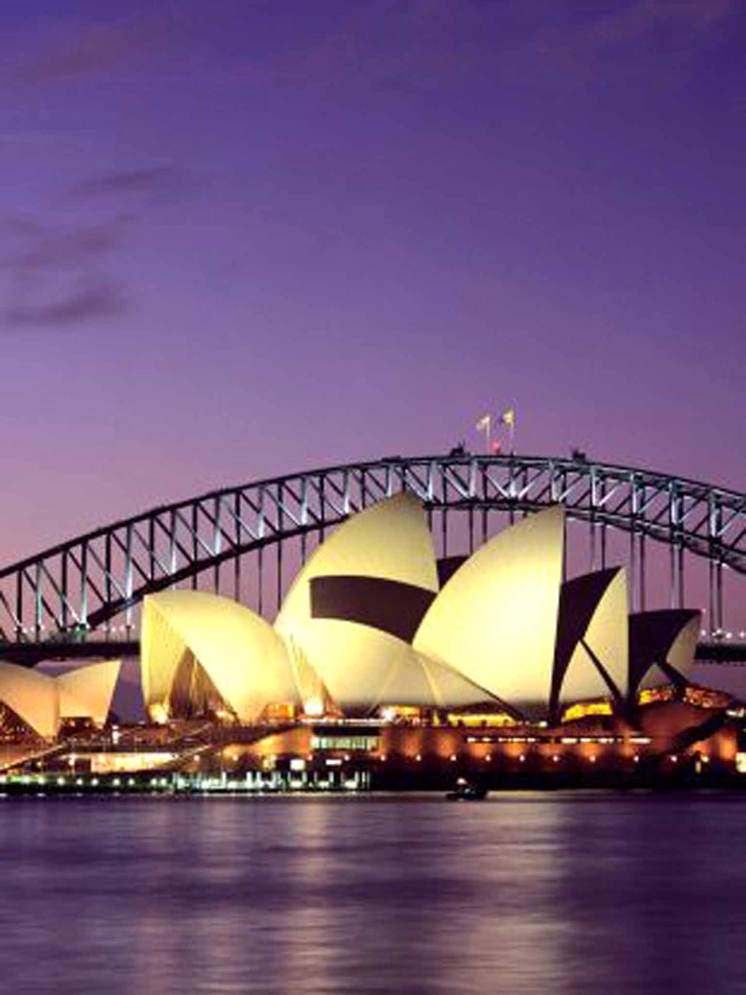 Iconic view of Sydney