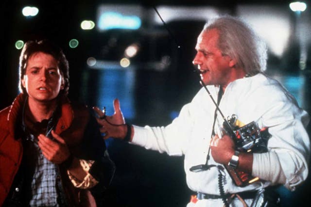 Standing the test of time: Michael J Fox and Christopher Lloyd in 'Back to the Future'