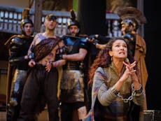 Globe takes out 100 audience members with Titus Andronicus