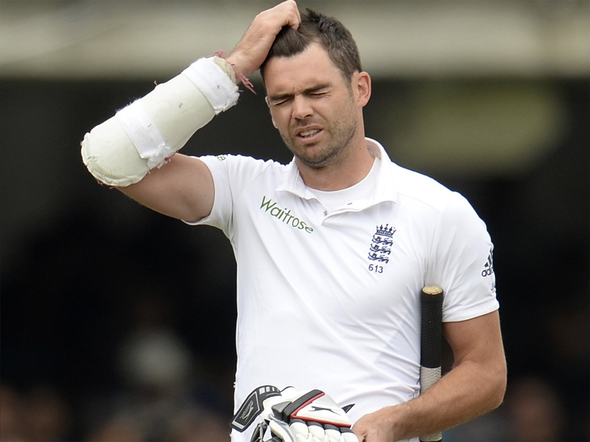 James Anderson’s scowling manner in which he plays may have led to India proceeding with their complaint