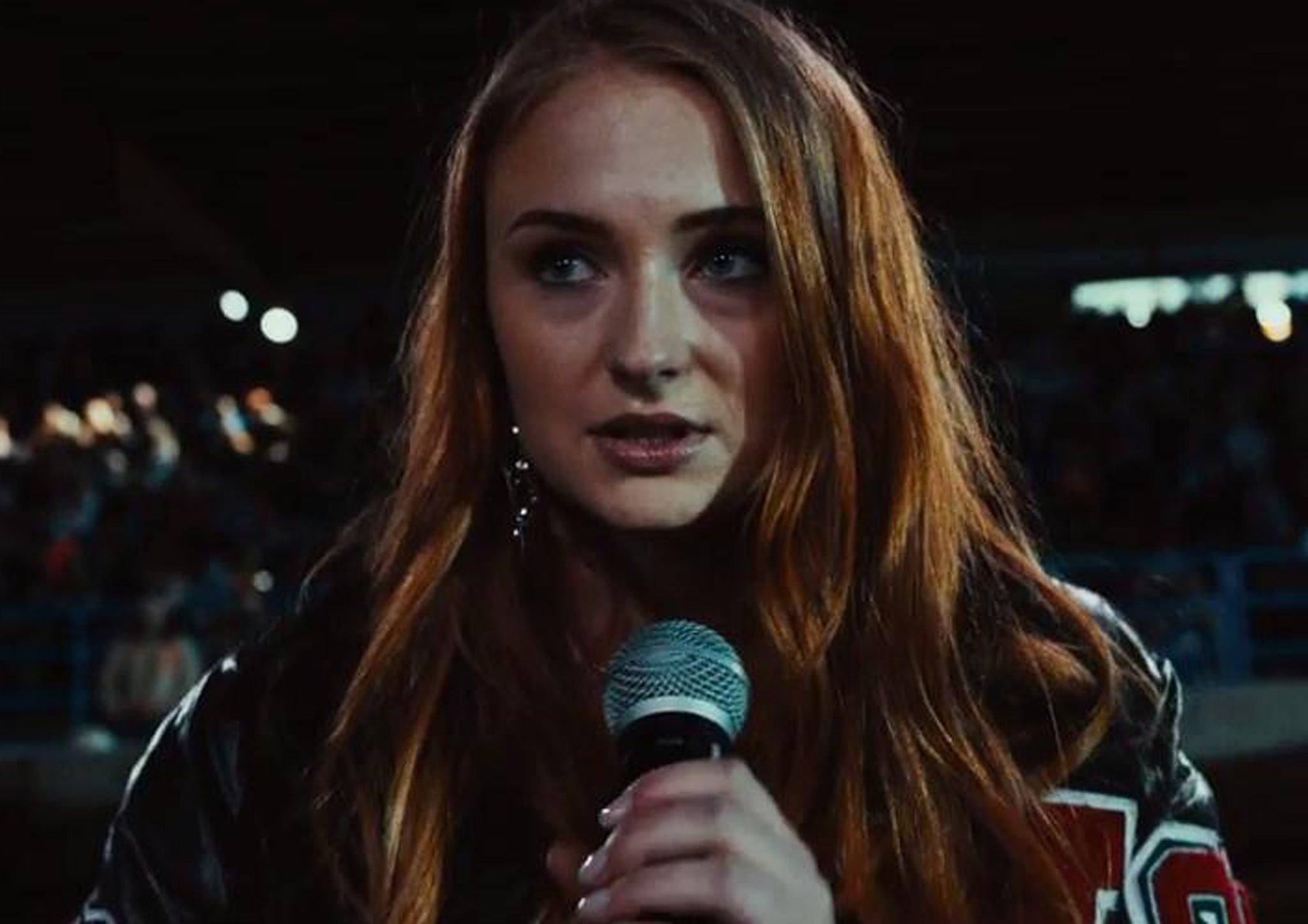 Sansa Stark actress Sophie Turner in the video for Bastille's 'Oblivion'