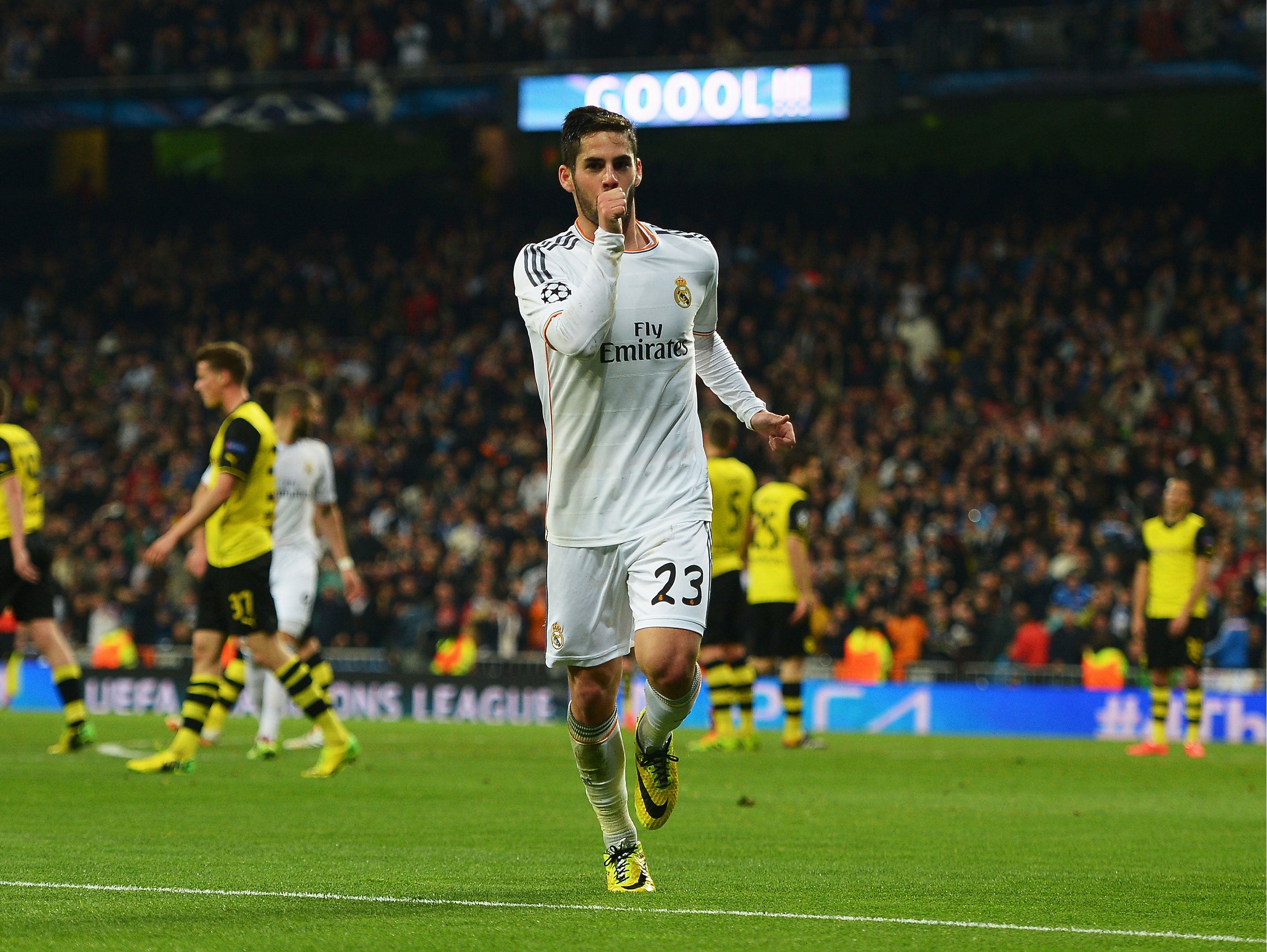 Manchester City are interested in Isco who could be surplus to requirements at Real Madrid