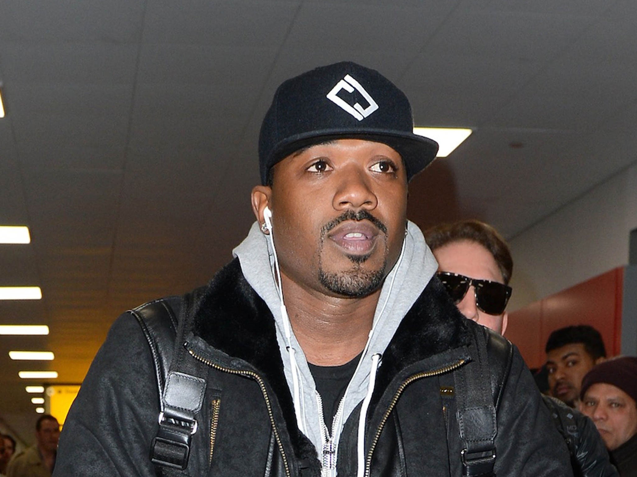 Ray J, whose real name is William Ray Norwood, pictured at JFK airport in March, 2014