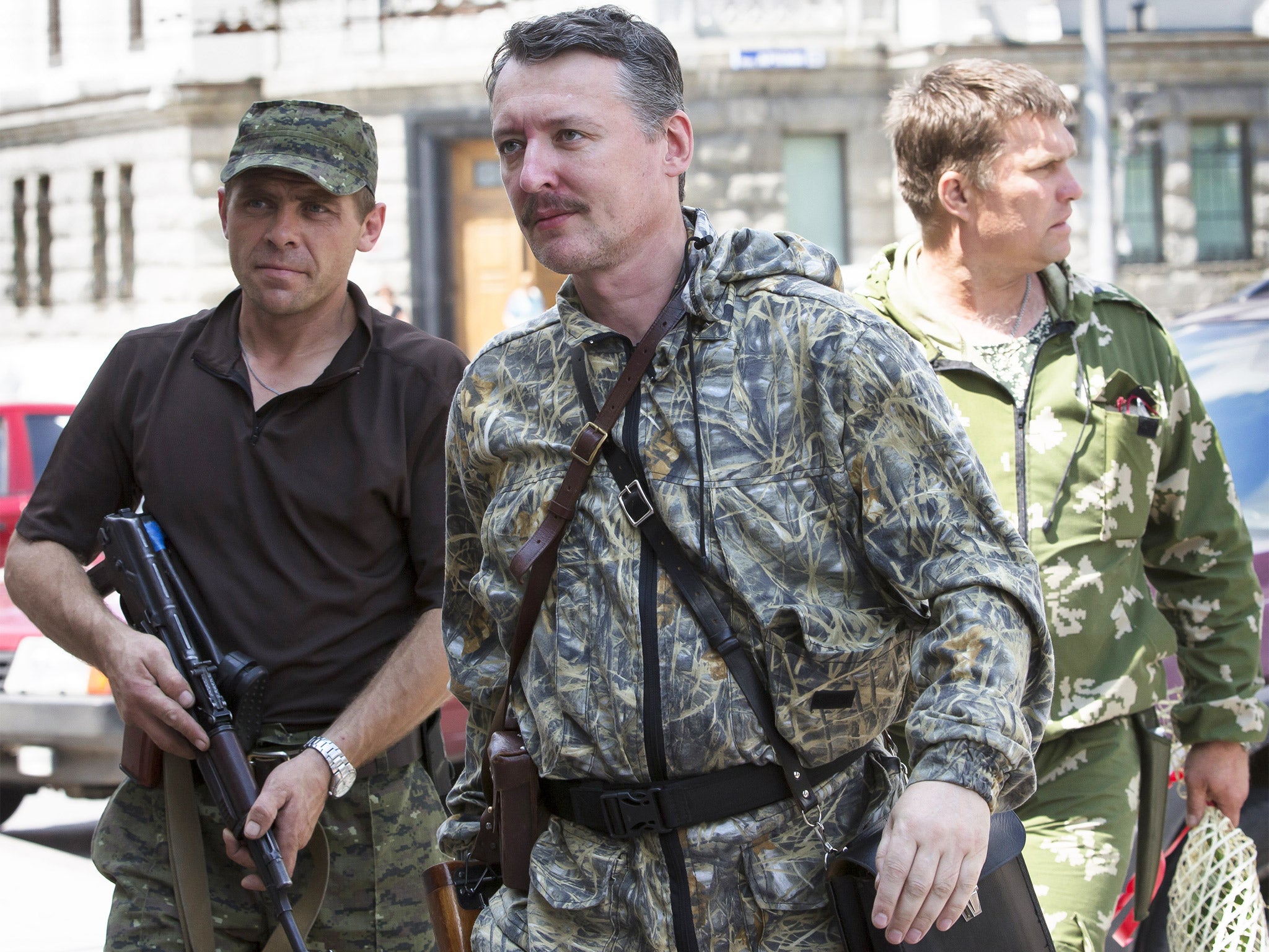 Rebel military commander Igor Strelkov