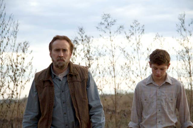 Buttoned up: Nicolas Cage shines in the powerful 'Joe'