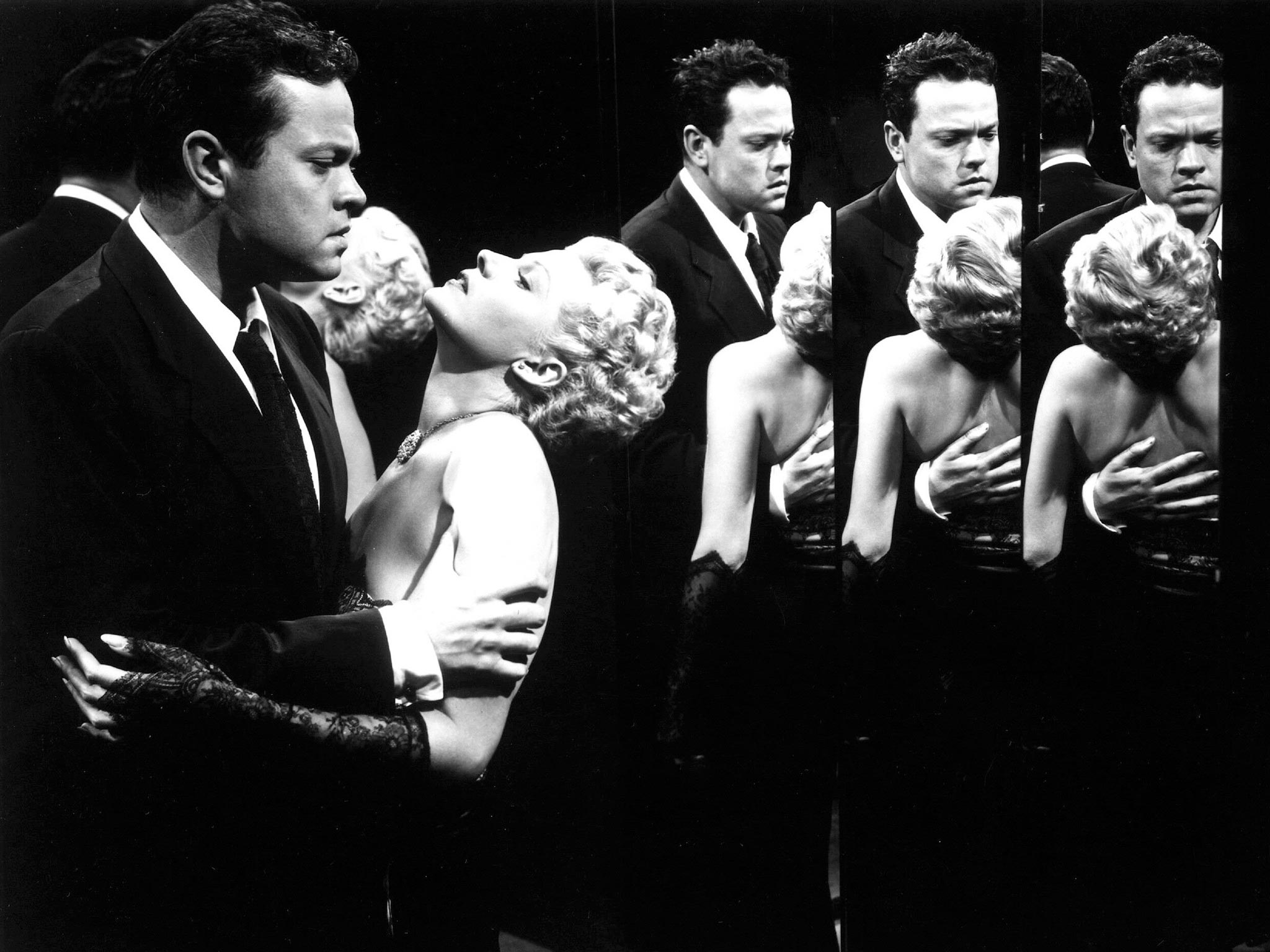 Orson Welles and Rita Hayworth in the ingenious film noir ‘The Lady from Shanghai’