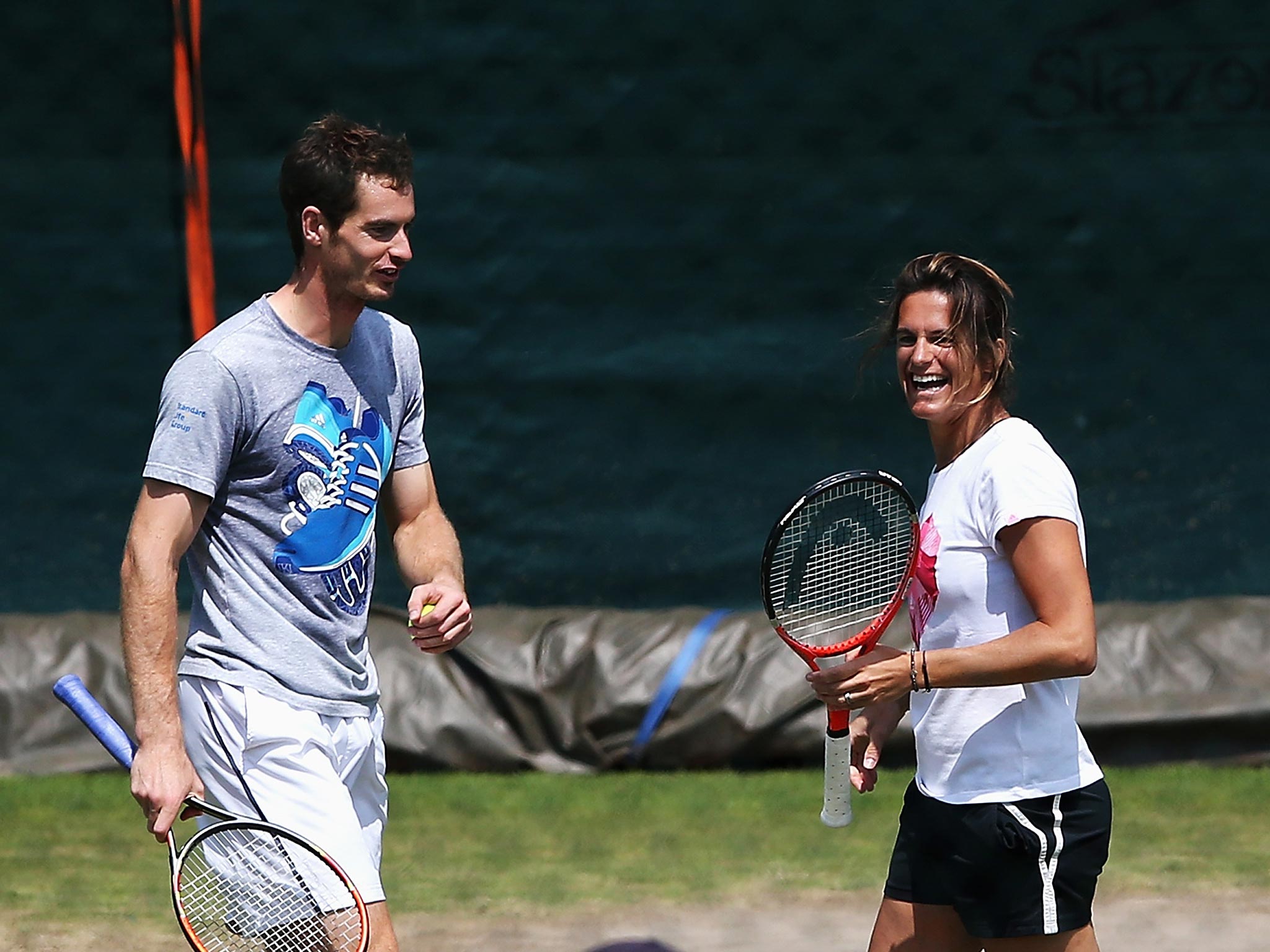 Andy Murray and Amélie Mauresmo are working together in Miami