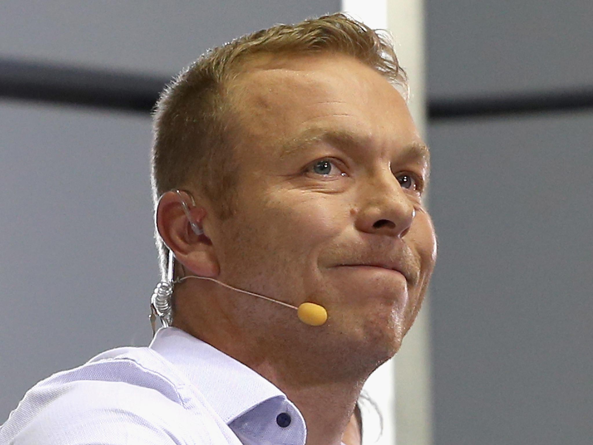 Chris Hoy was asked for identification when he tried to enter the velodrome named after him
