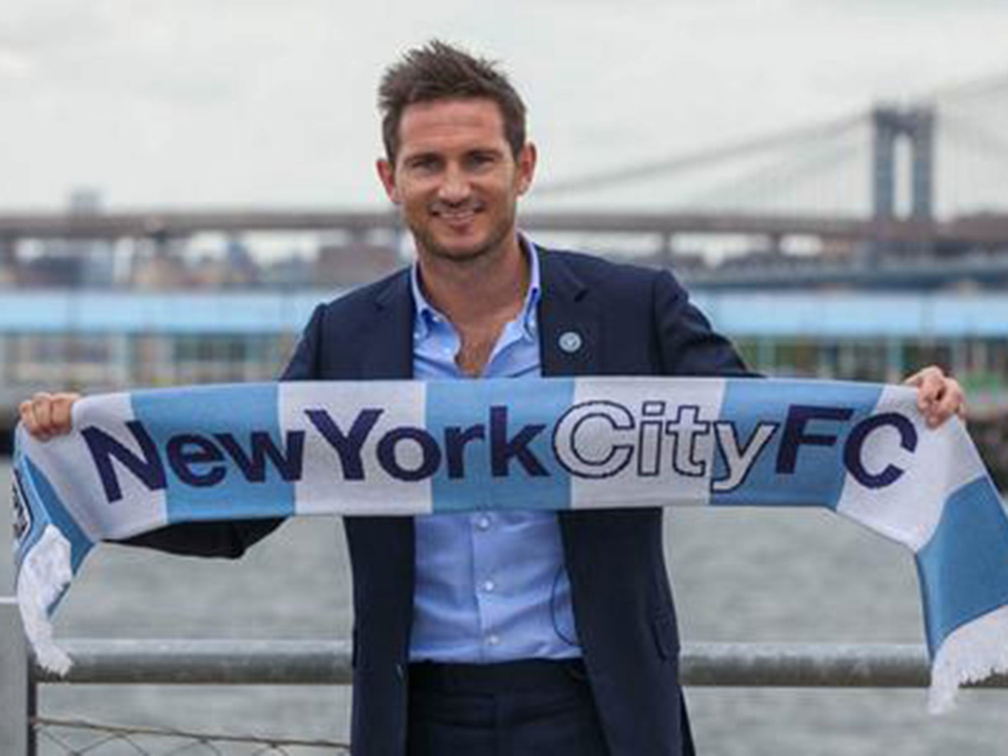 Frank Lampard will move to New York City after his stint in Manchester