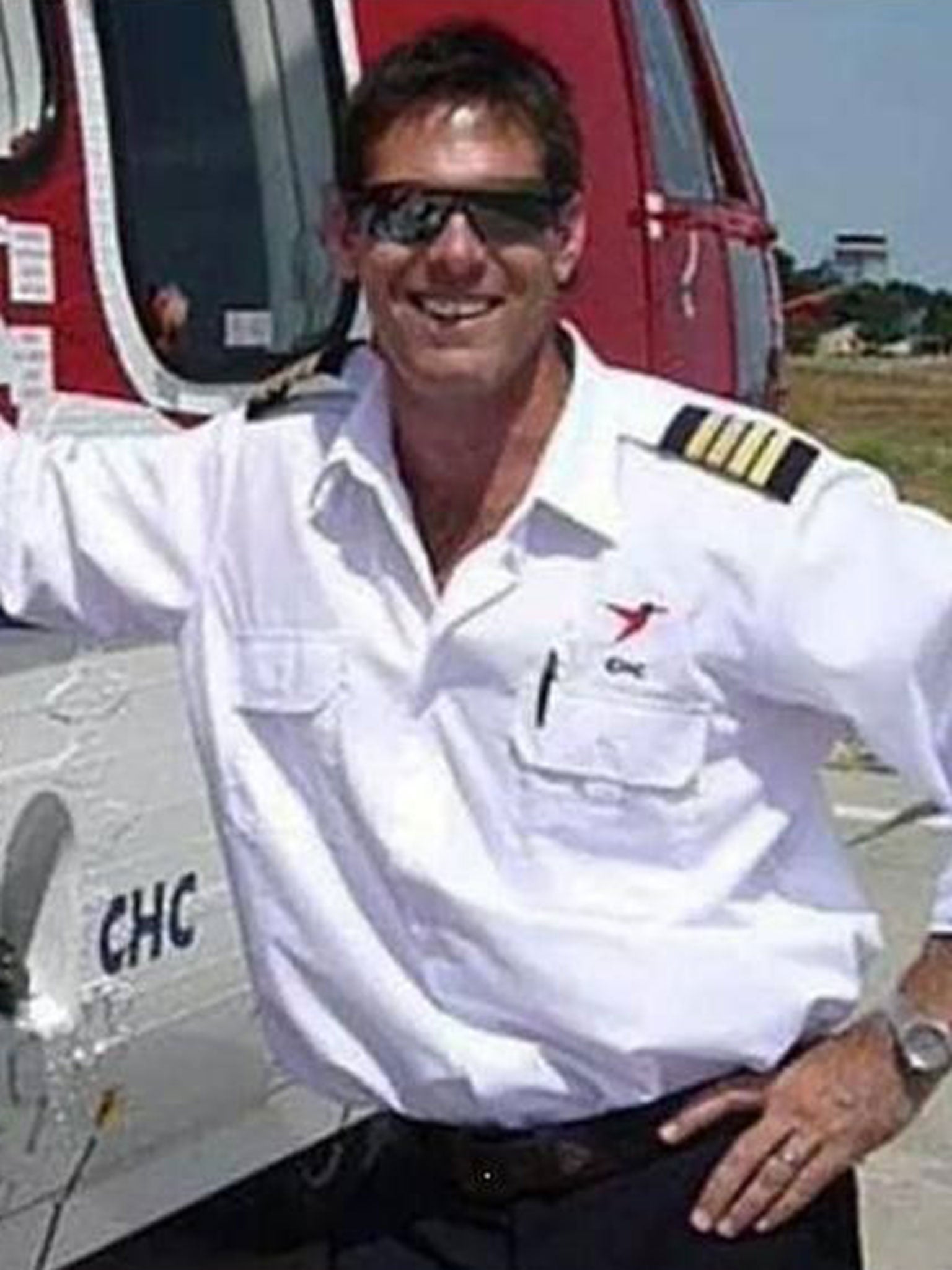 Cameron Dalziel, a 43-year-old helicopter rescue pilot who is understood to have been living in South Africa but travelling on a British passport.