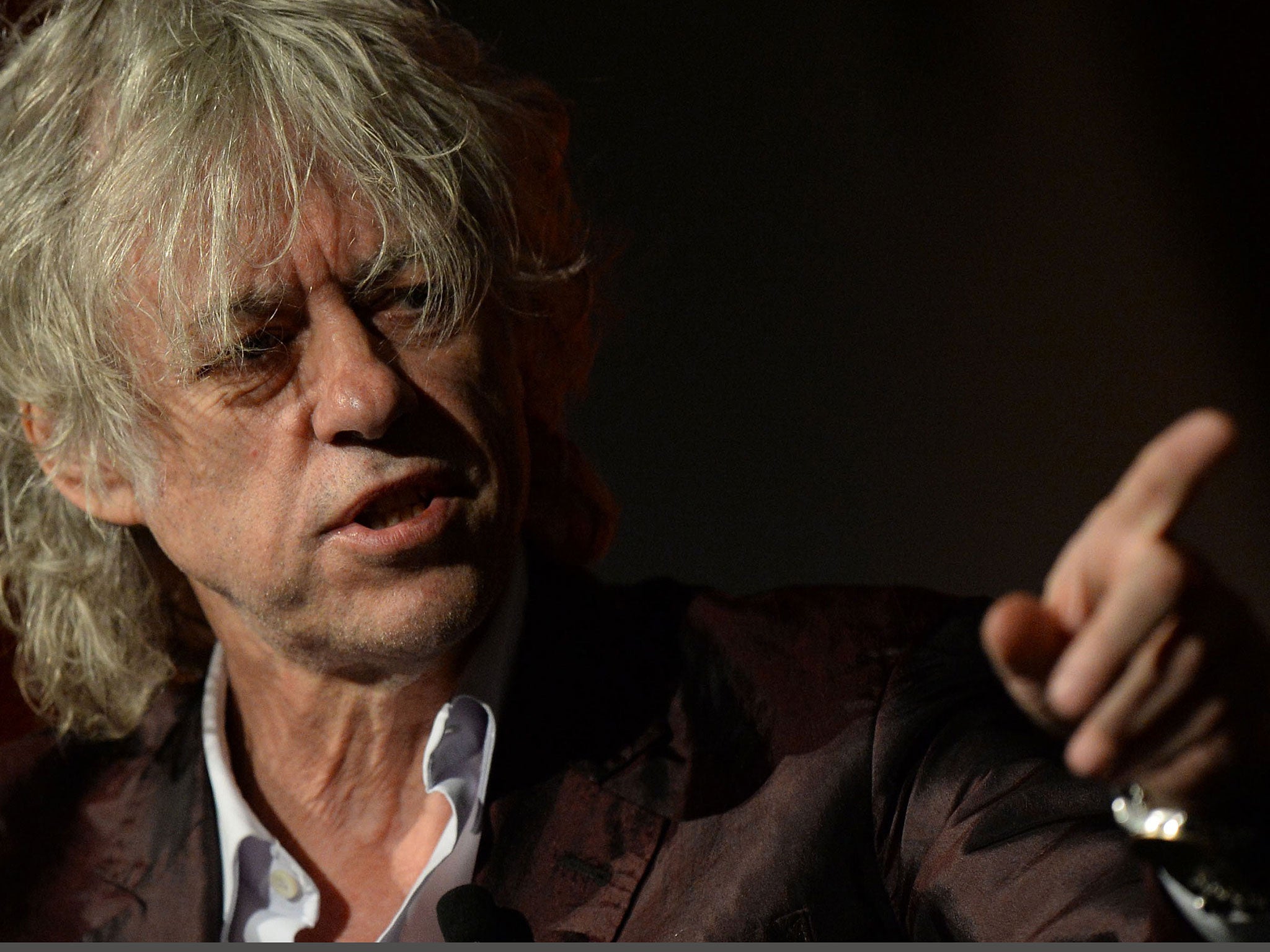 The veteran poverty campaigner Sir Bob Geldof issues a stark challenge to emerging economies at the Melbourne HIV/Aids conference