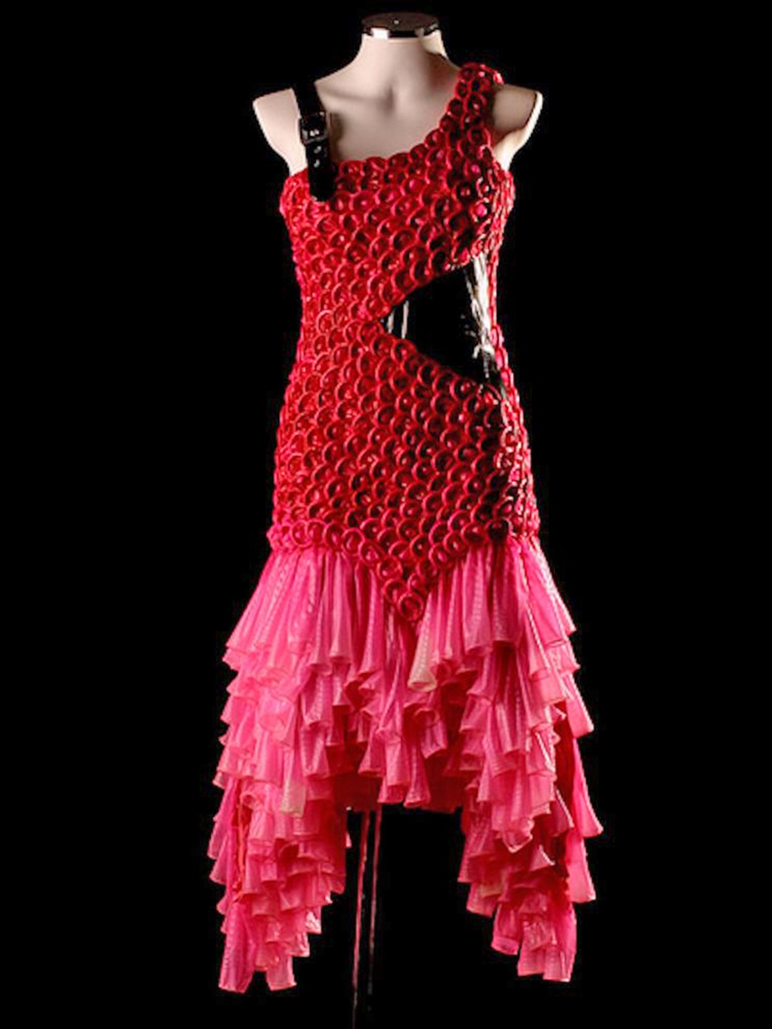 Condom couture: Latex dresses hit the catwalk to raise awareness for HIV  and Aids | The Independent | The Independent