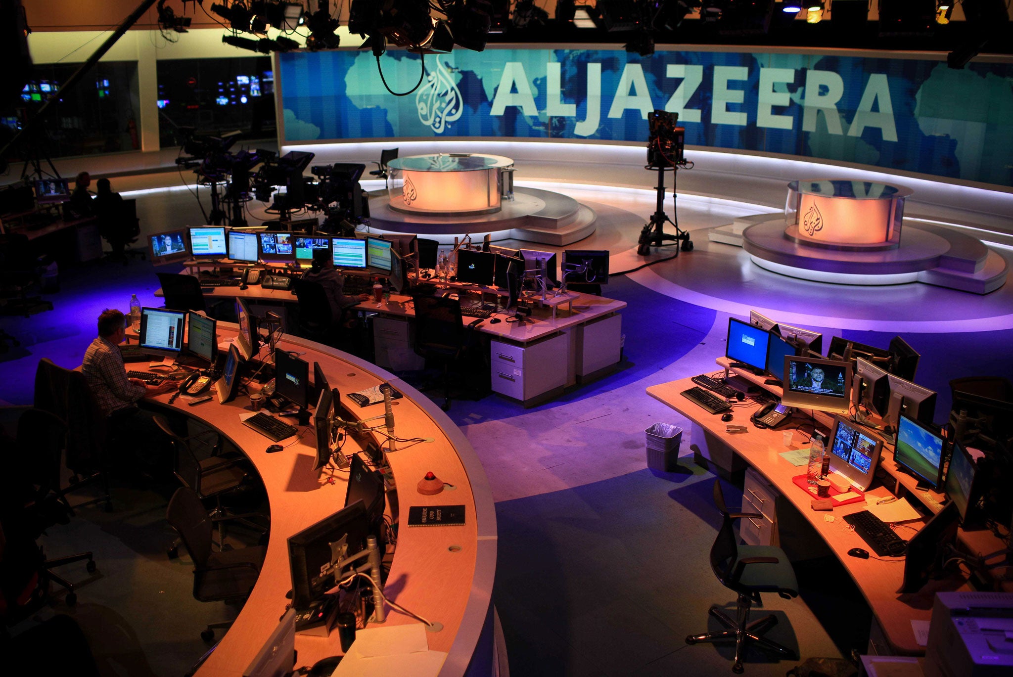 What is the literal translation of the Qatari news organisation Al Jazeera?