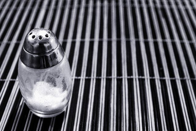 The average daily intake of salt for the average British person is nearly two grams above the recommended daily amount