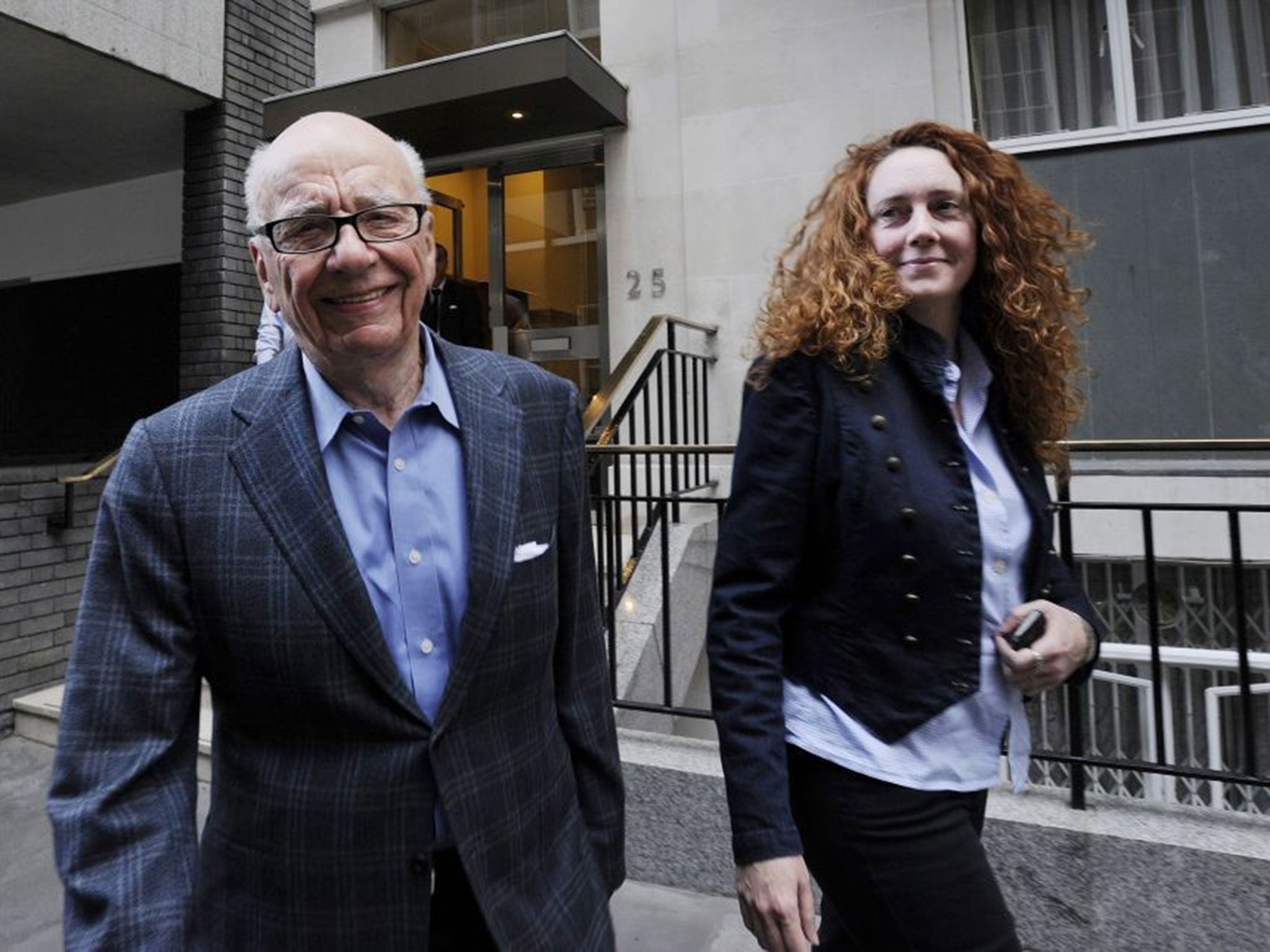 Rupert Murdoch and Rebekah Brooks in 2011