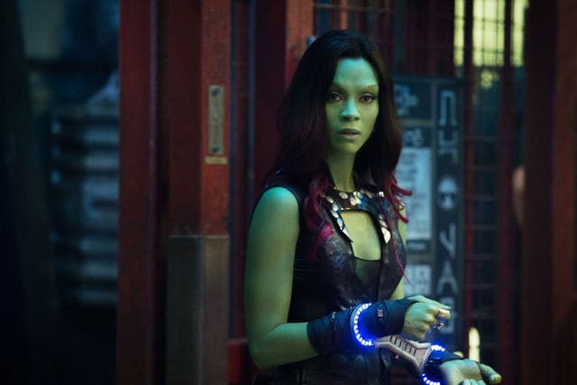 Zoe Saldana stars in this summer's big hope Guardians of the Universe