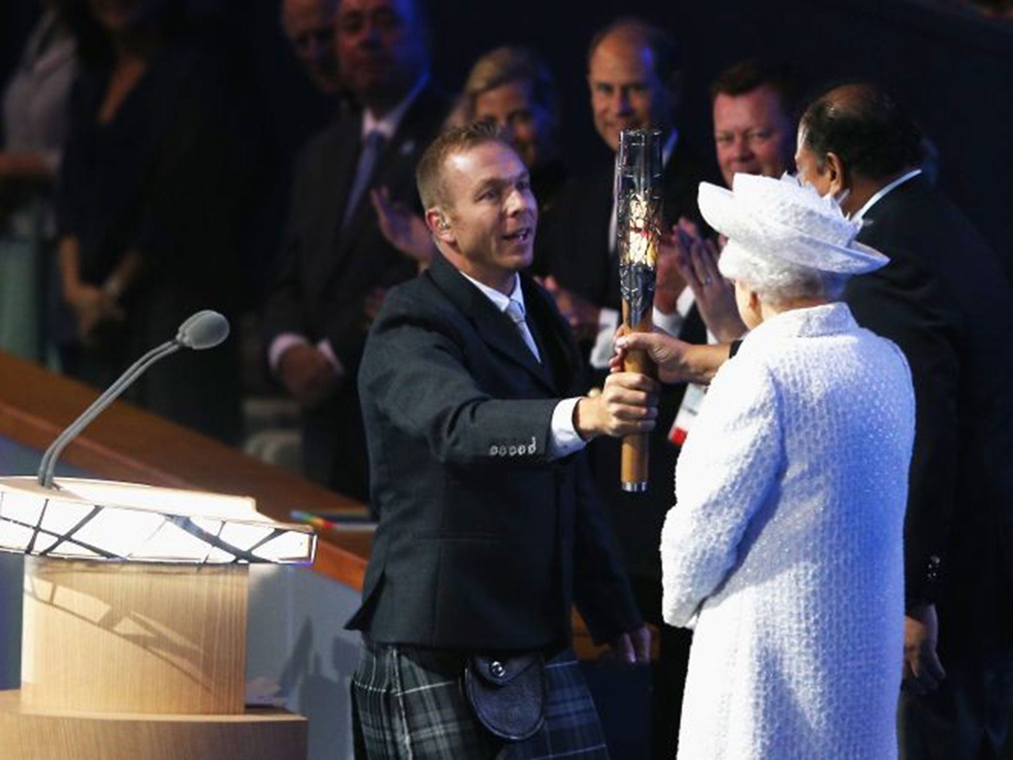 Royal loyalties: Sir Chris Hoy is opposed to Scottish independence