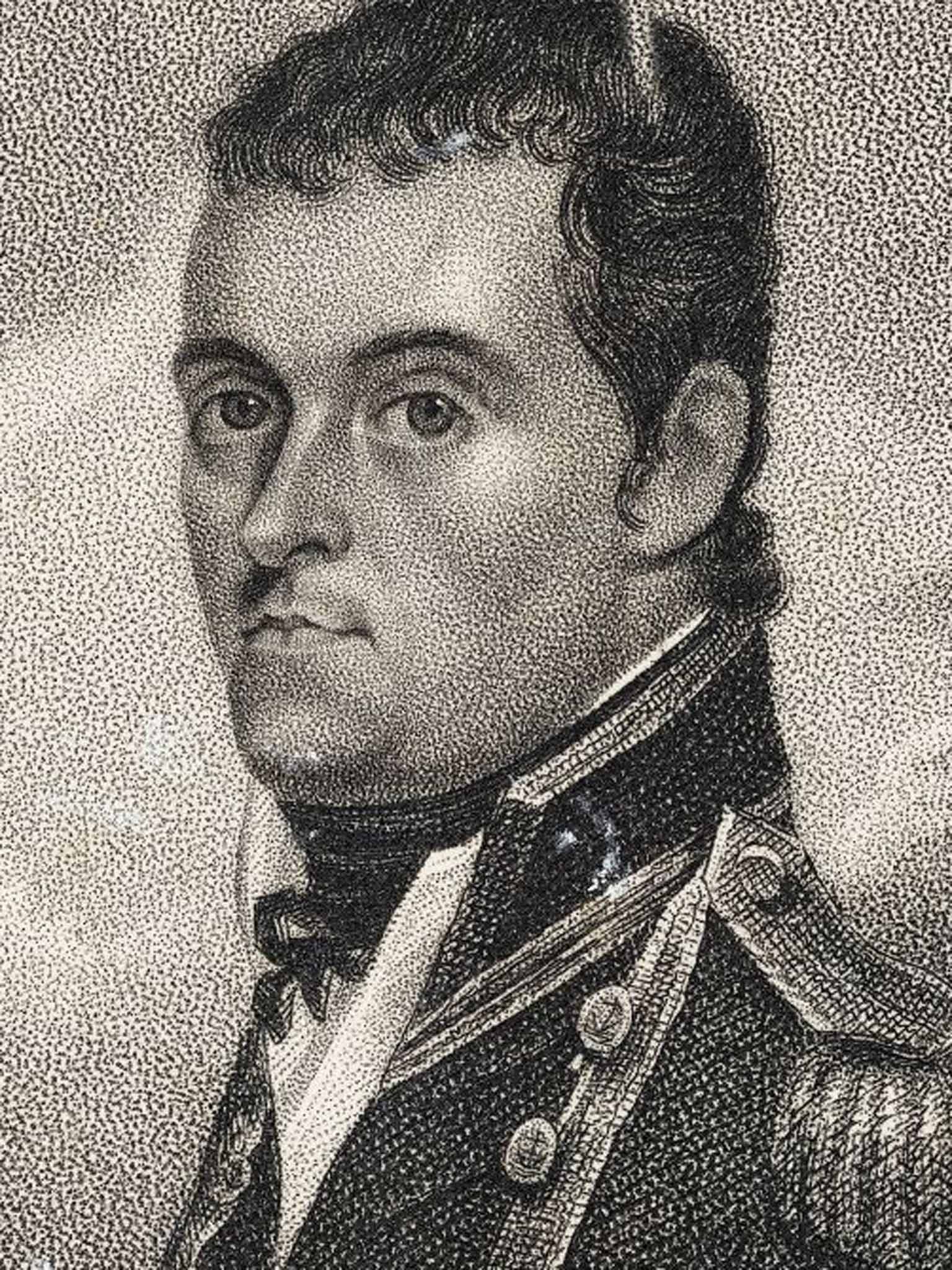 A portrait of Captain Matthew Flinders