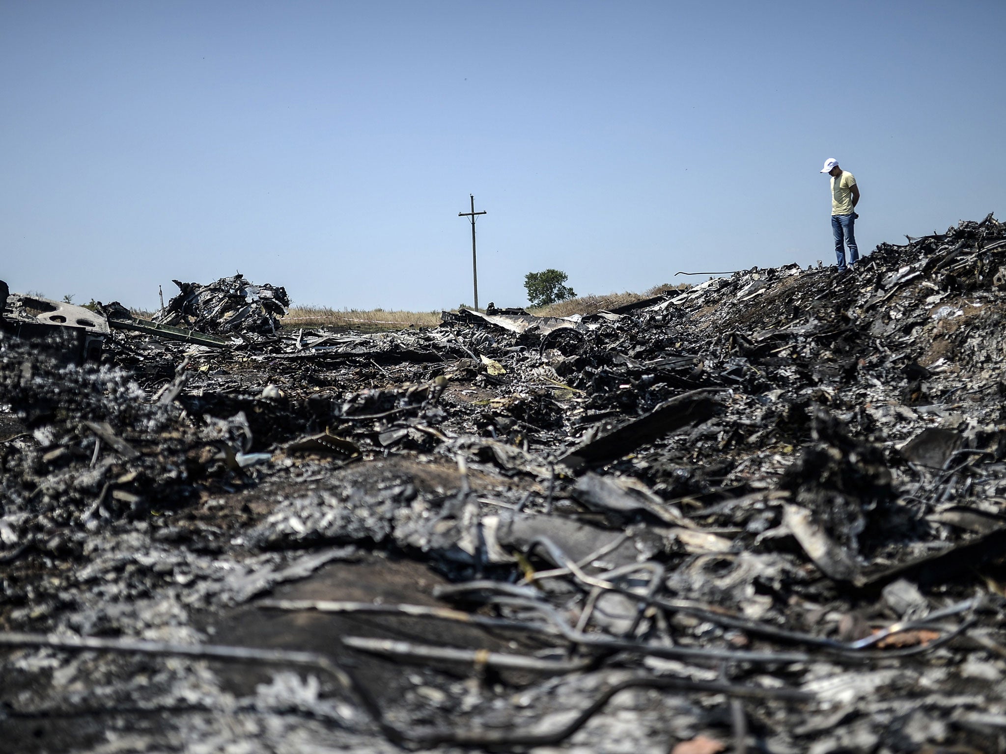 Investigators fear that the crash site has already been compromised