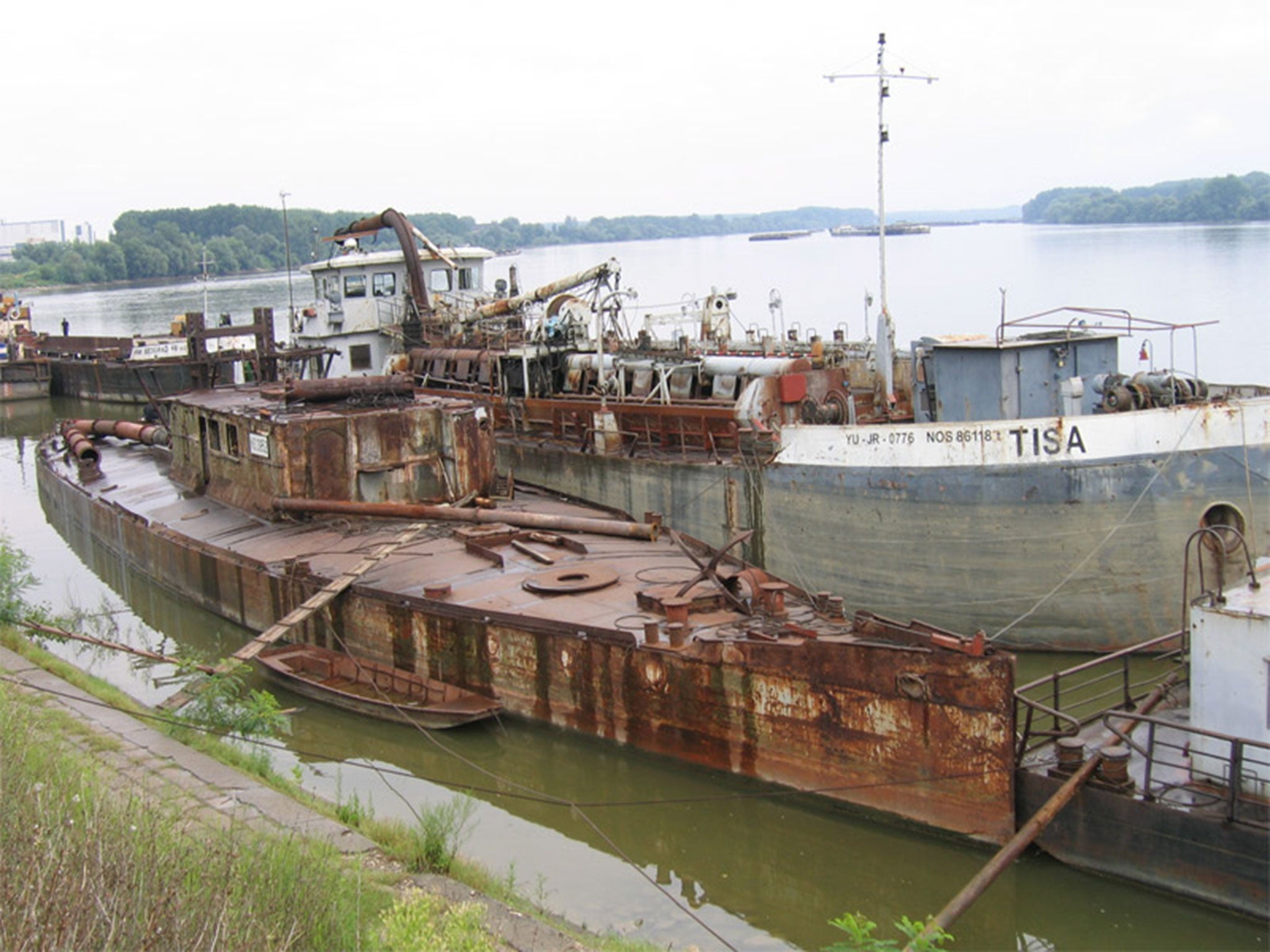 The Austro-Hungarian gunboat in the present day