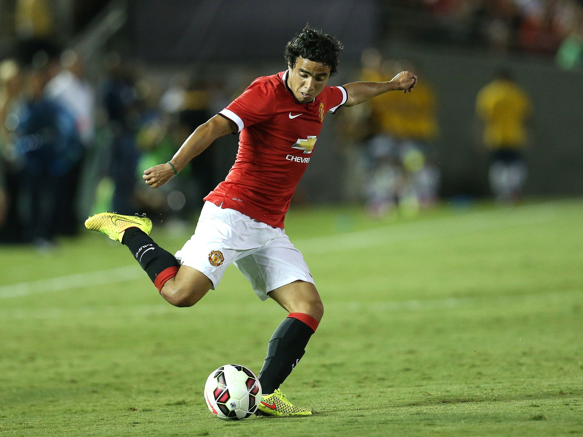 Manchester United defender Rafael has been forced to fly home from the tour of the United States with a groin injury