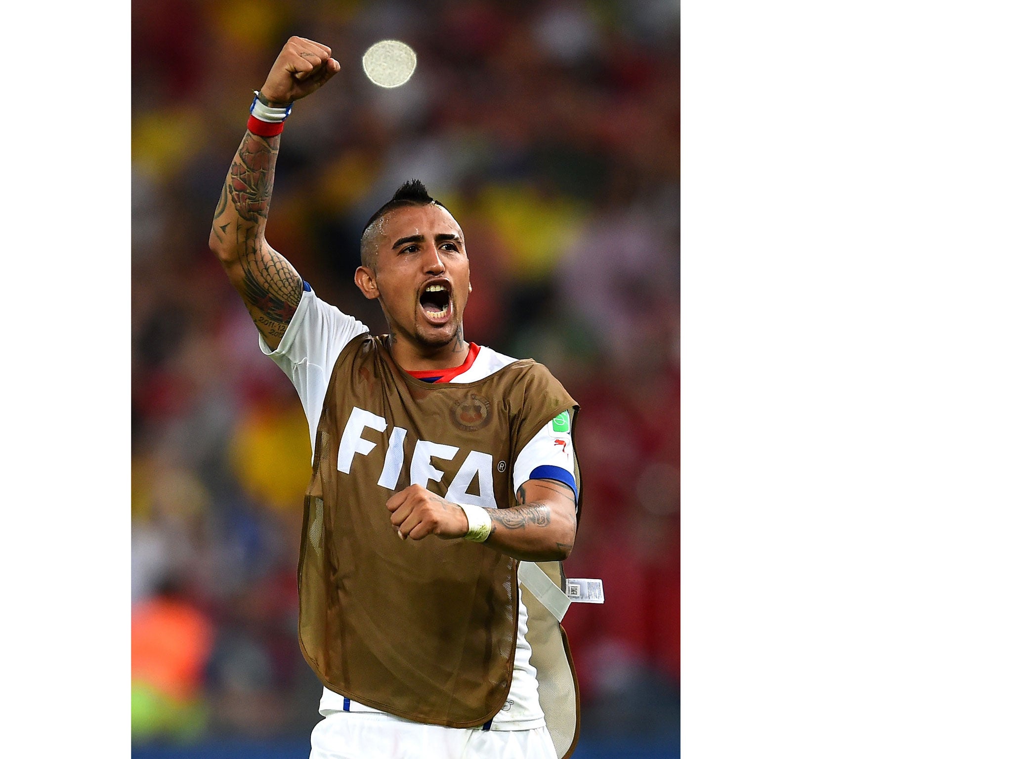 Juventus midfielder Arturo Vidal is a target for Manchester United and Liverpool