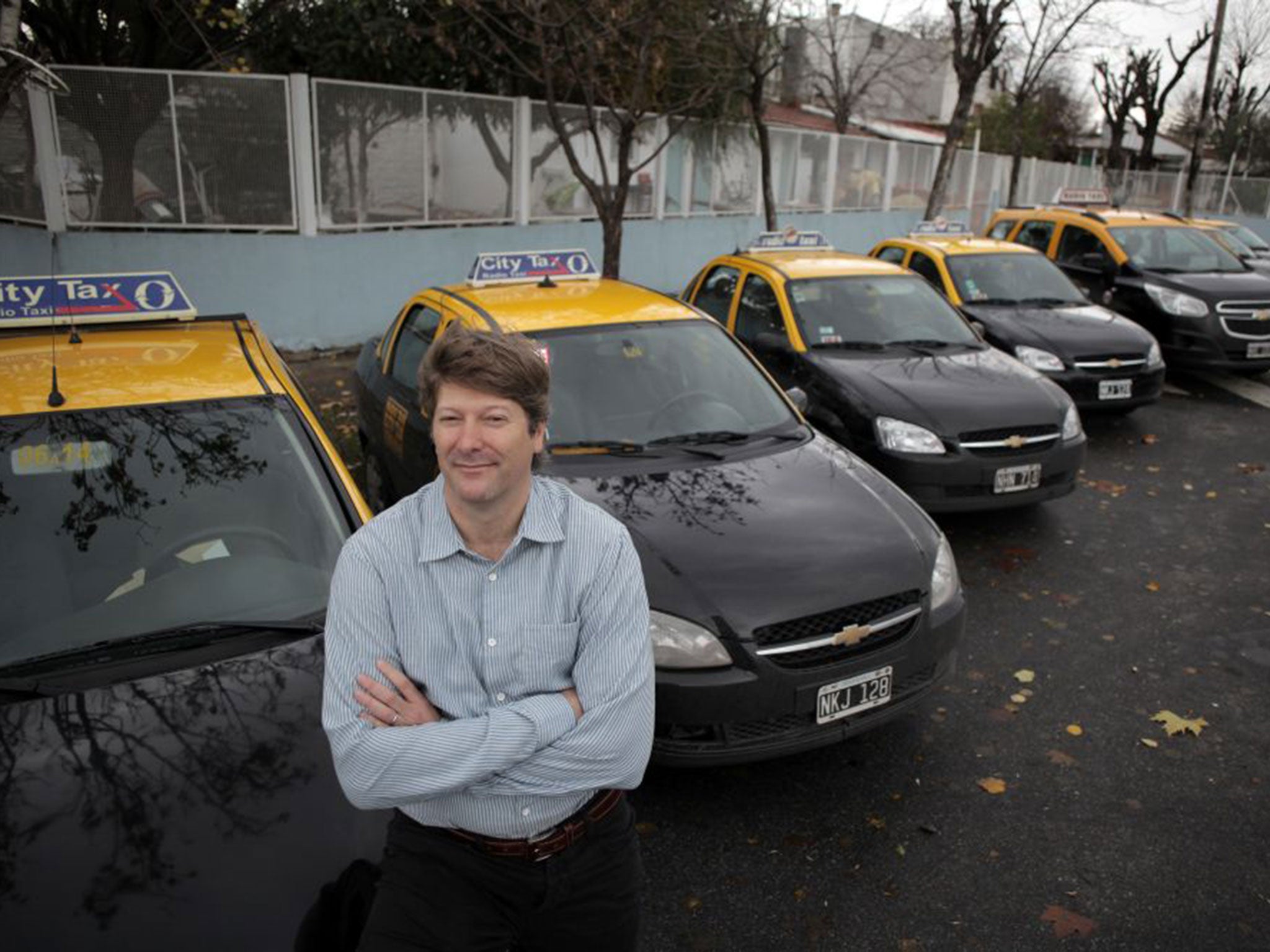 Russell Abrams, a former Goldman Sachs trader, intends to buy 1,000 more Argentinian taxi licences