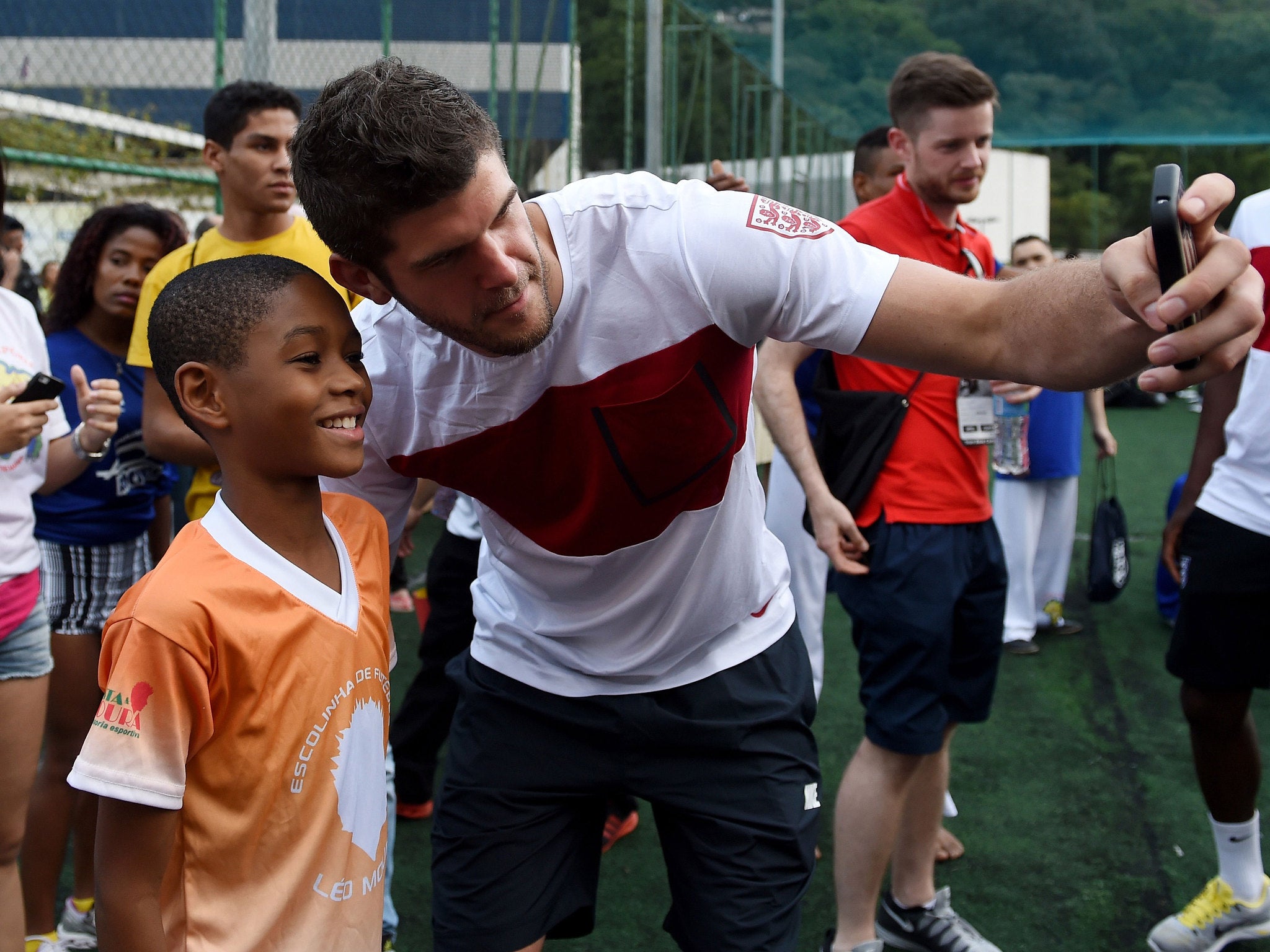 Forster was an unused substitute for England in Brazil