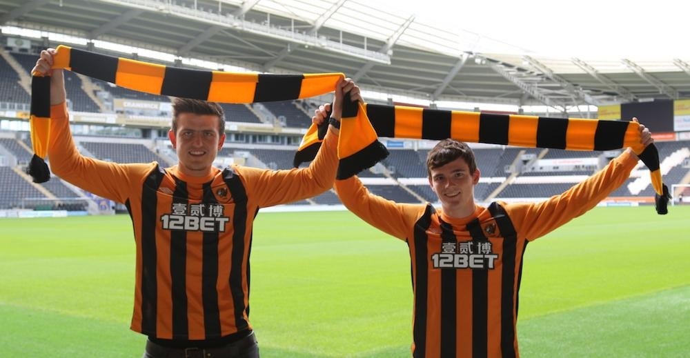 Harry Maguire and Andy Robertson are confirmed as Hull City players