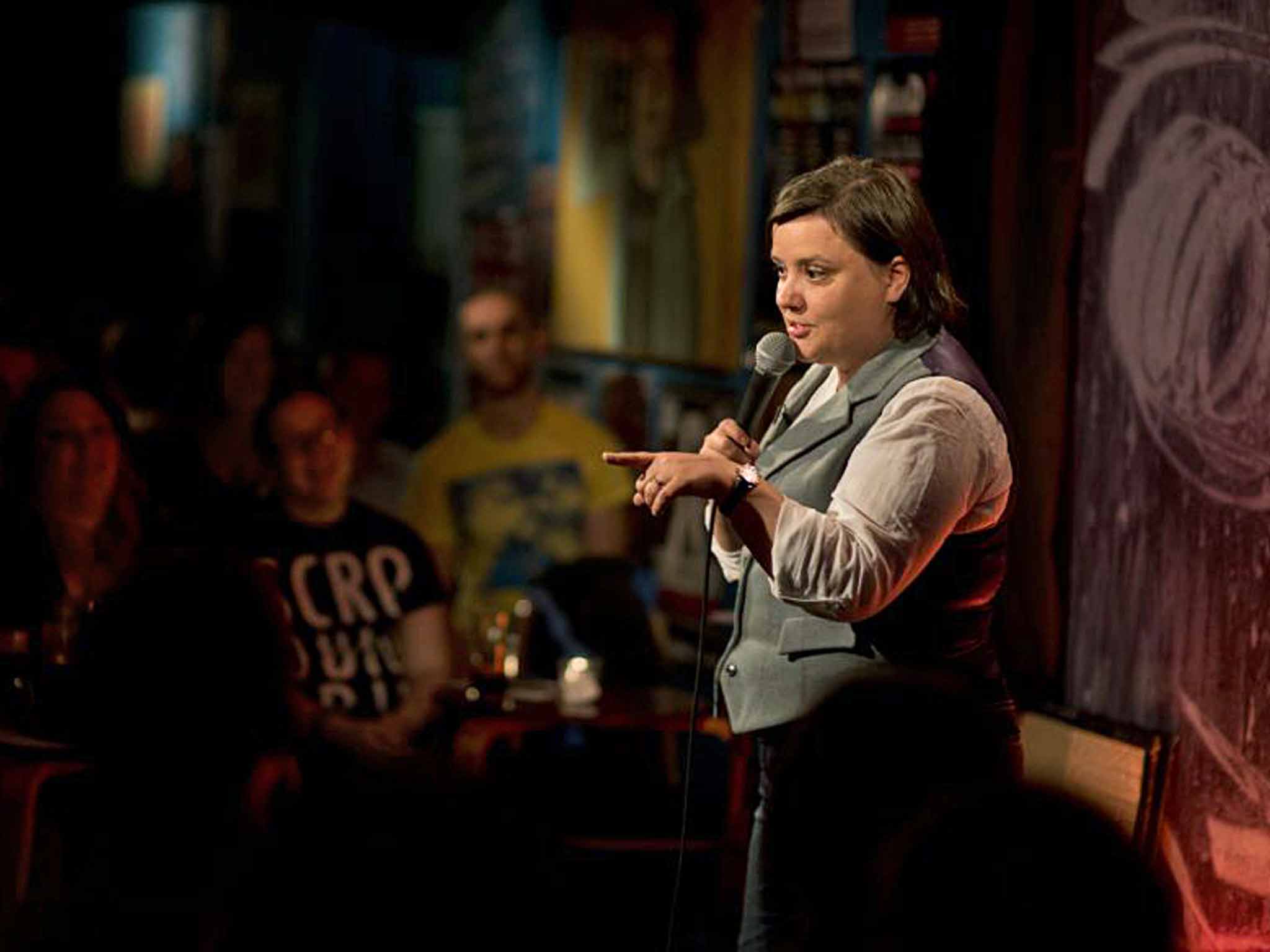 Making her point: Susan Calman in 'The Alternative Comedy Experience'