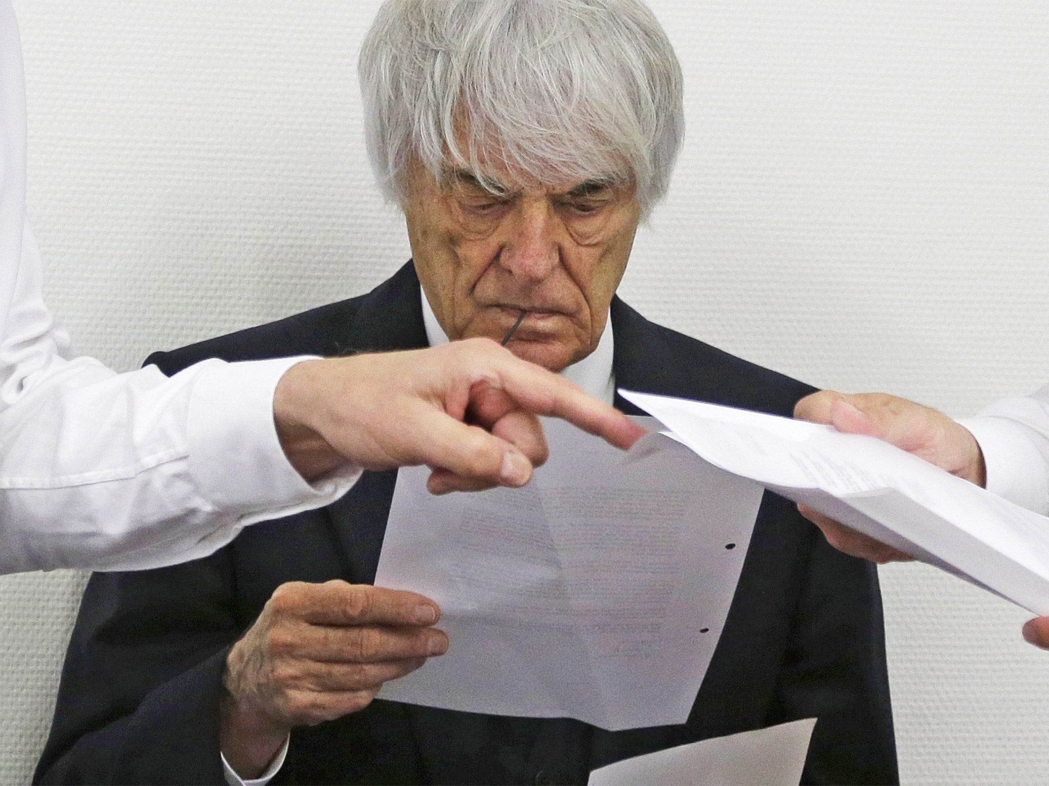 Bernie Ecclestone claims he is a victim of blackmail