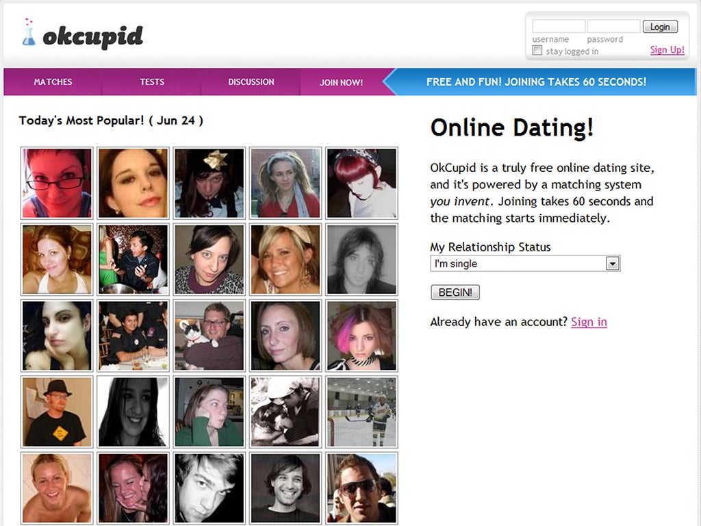 OKCupid confessed to having tested its users for shallowness