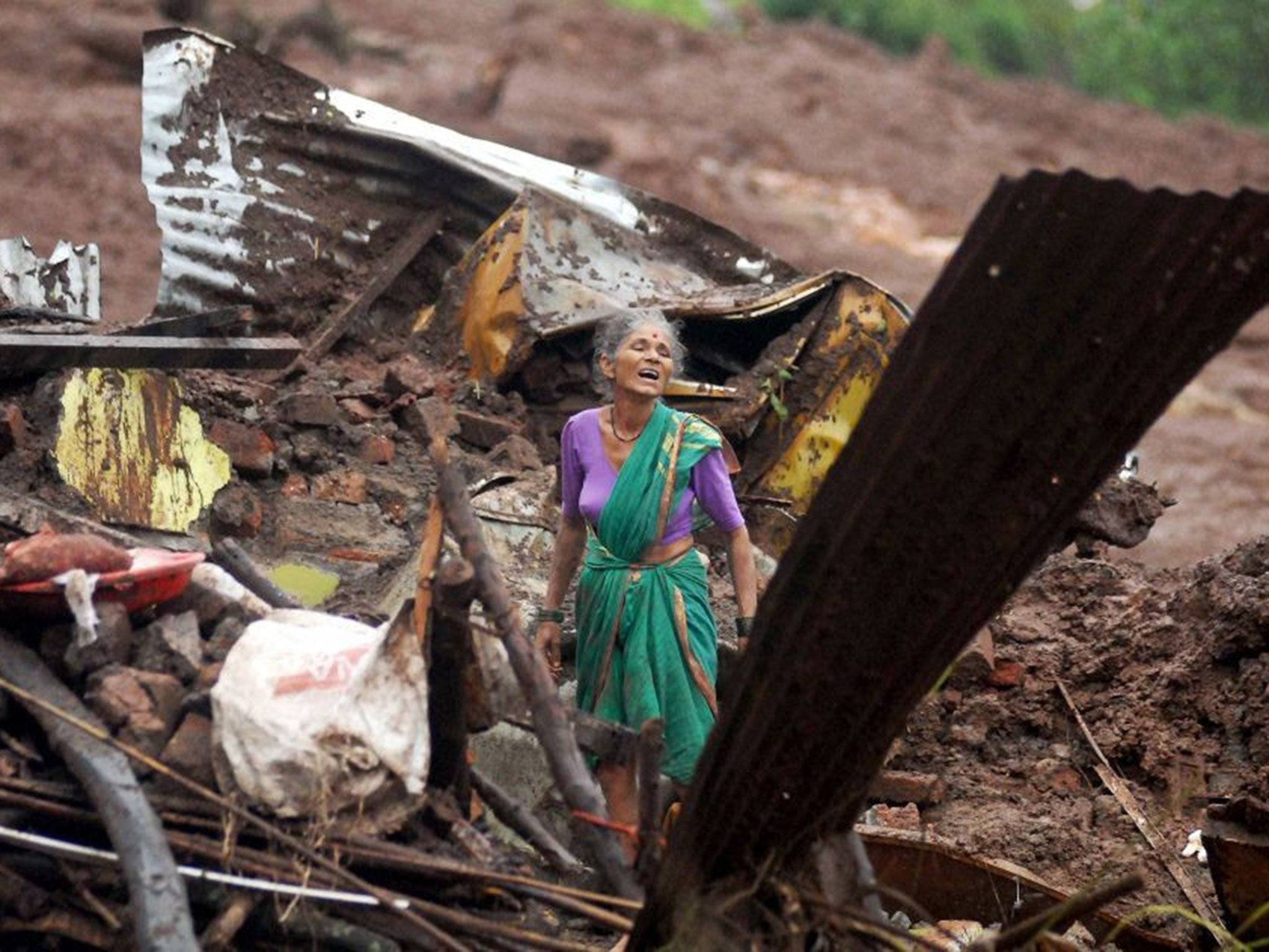 India landslide: Disaster only came to light when passing bus driver saw  the village had been wiped out | The Independent | The Independent