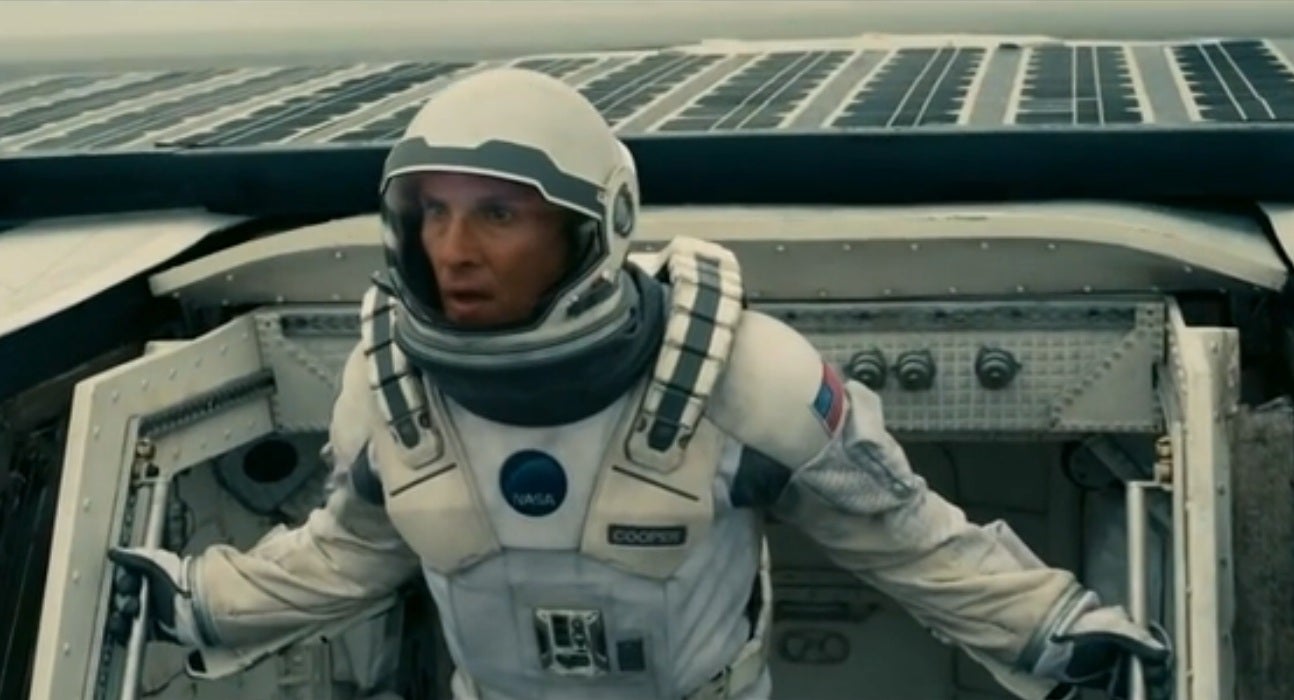 McConaughey plays a reluctant astronaut in Interstellar