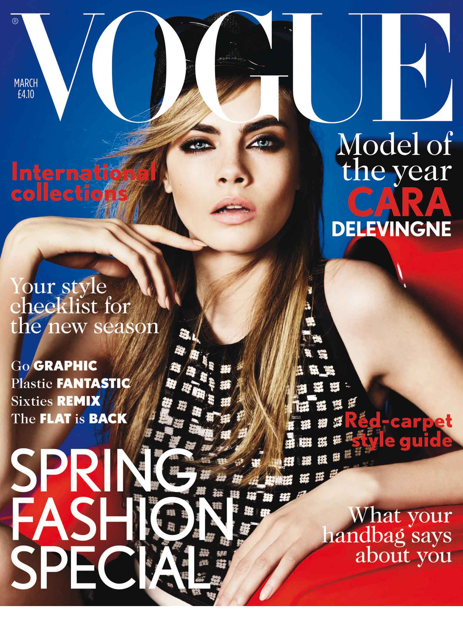 Cara Delevingne for Vogue US 2014