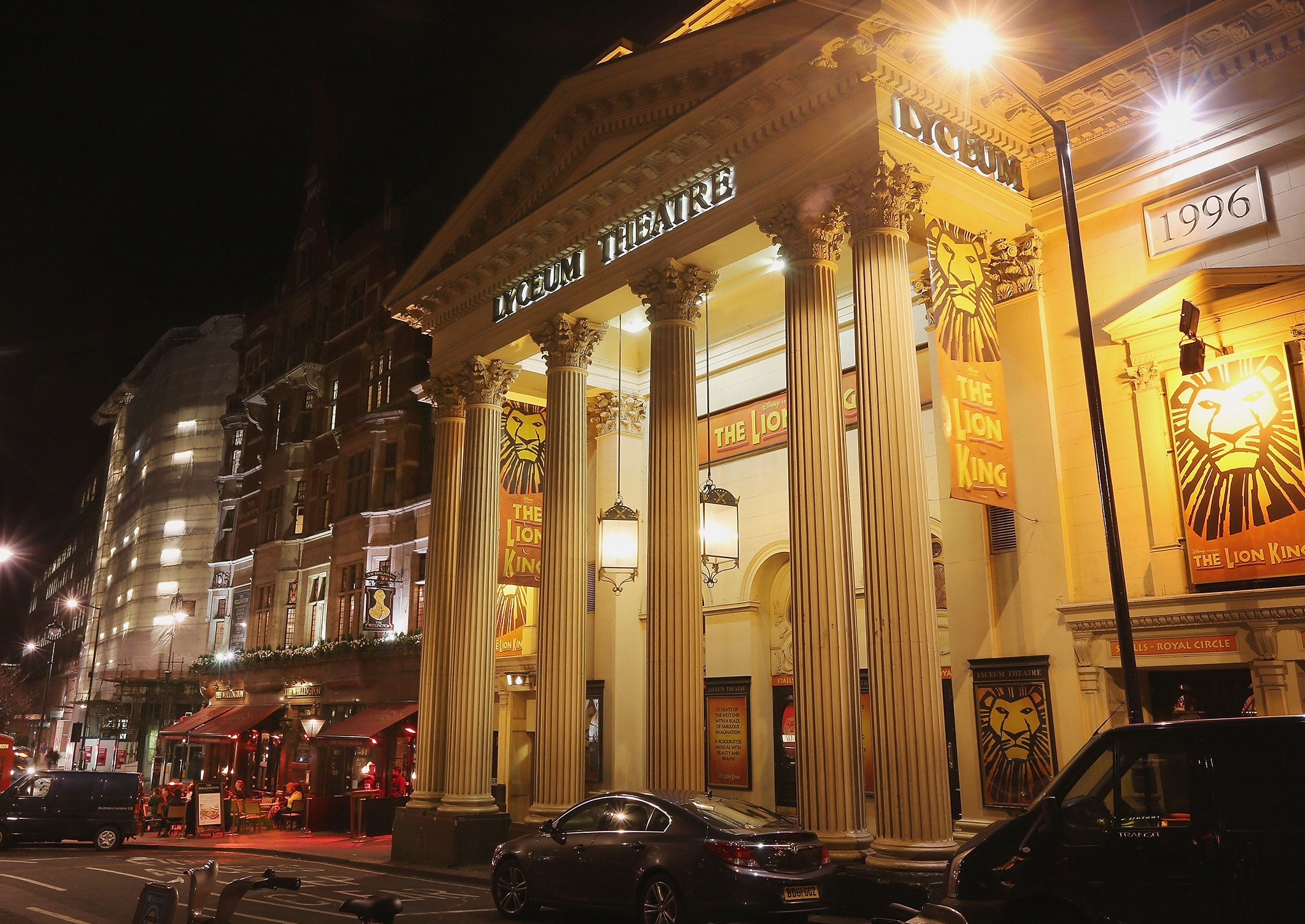 The Lyceum Theatre in the West End