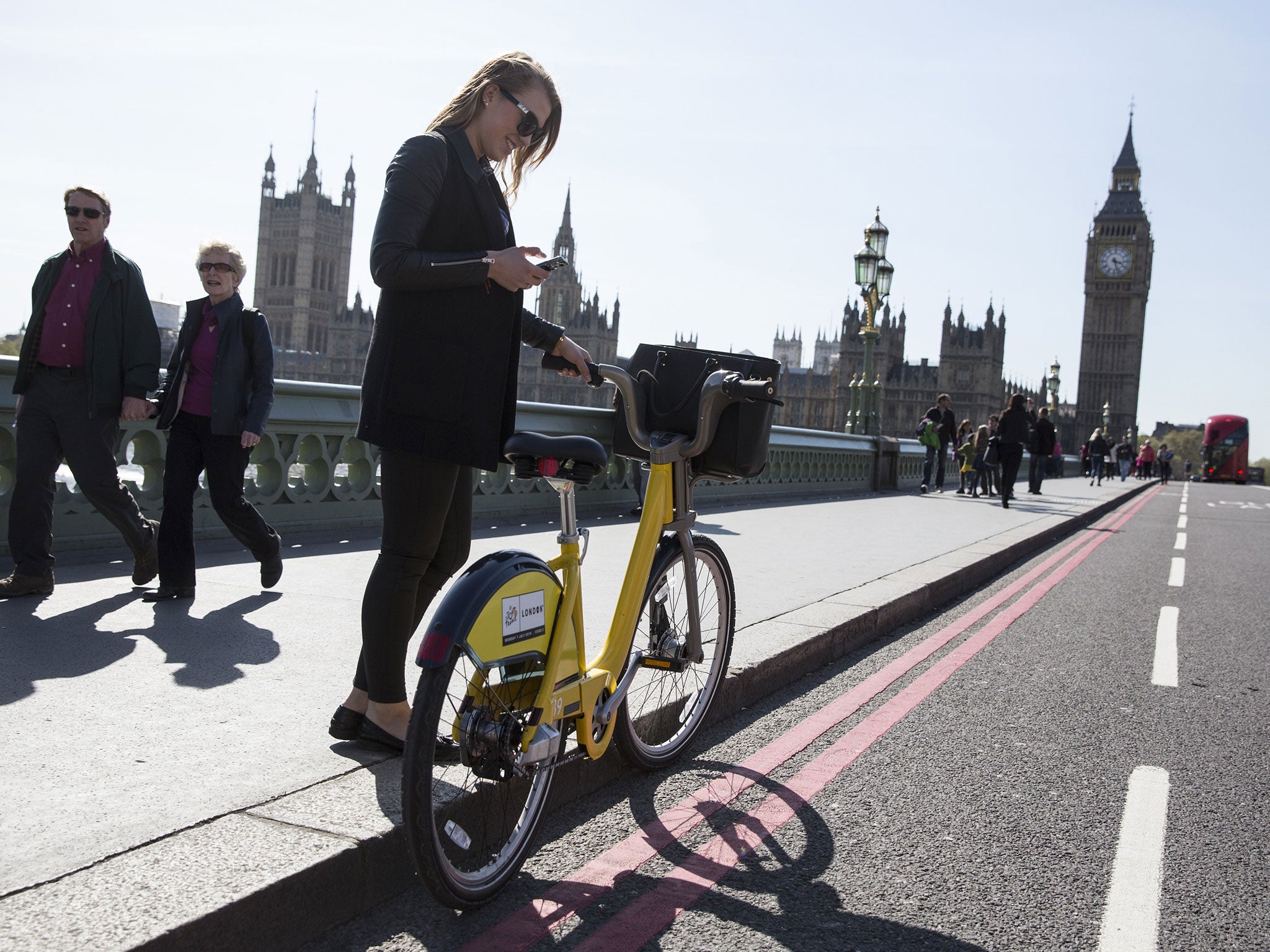 Tyred out: should fair weather cyclists have a separate
slow lane?