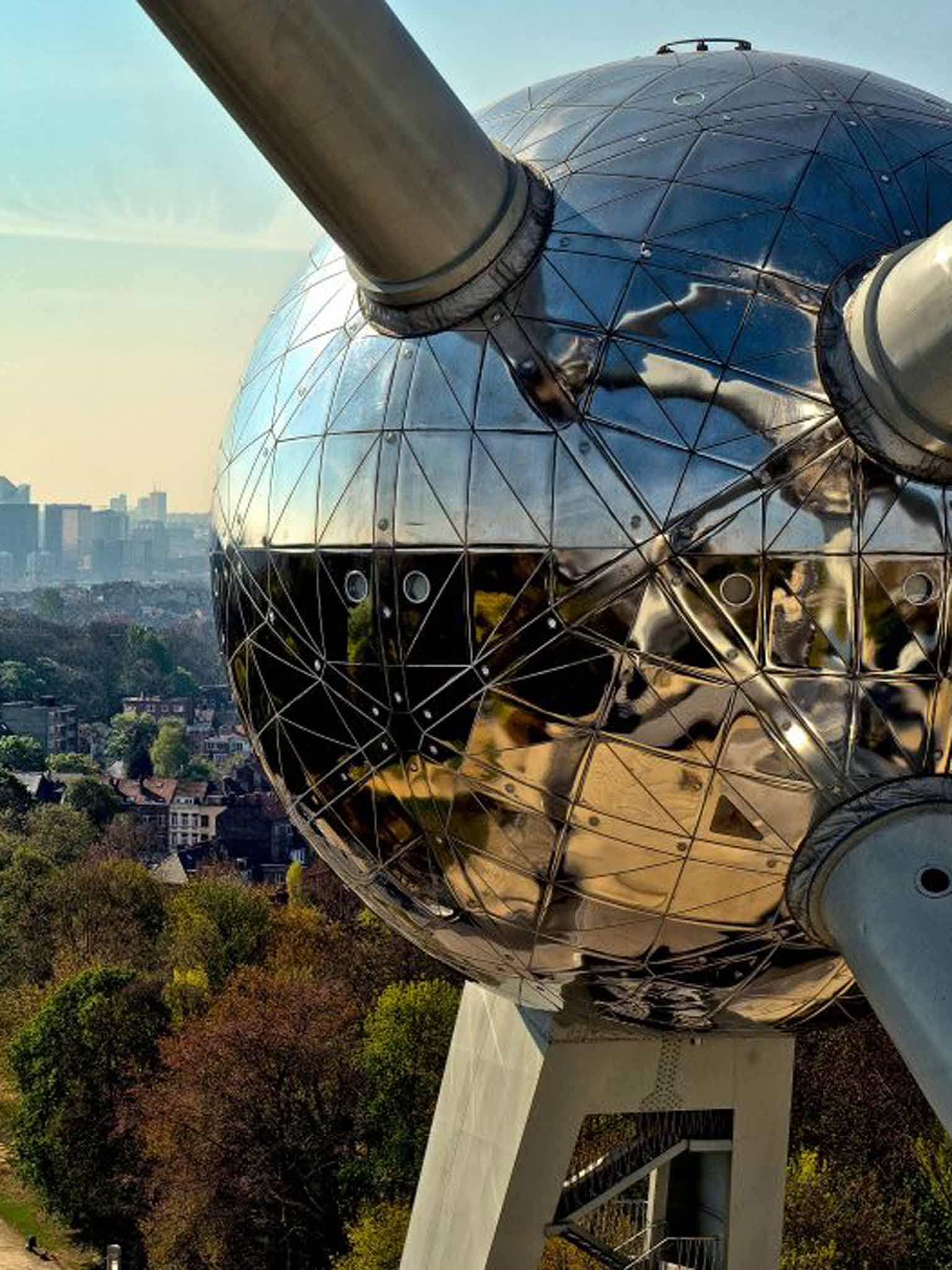 Sphere delight: great views from the Atomium