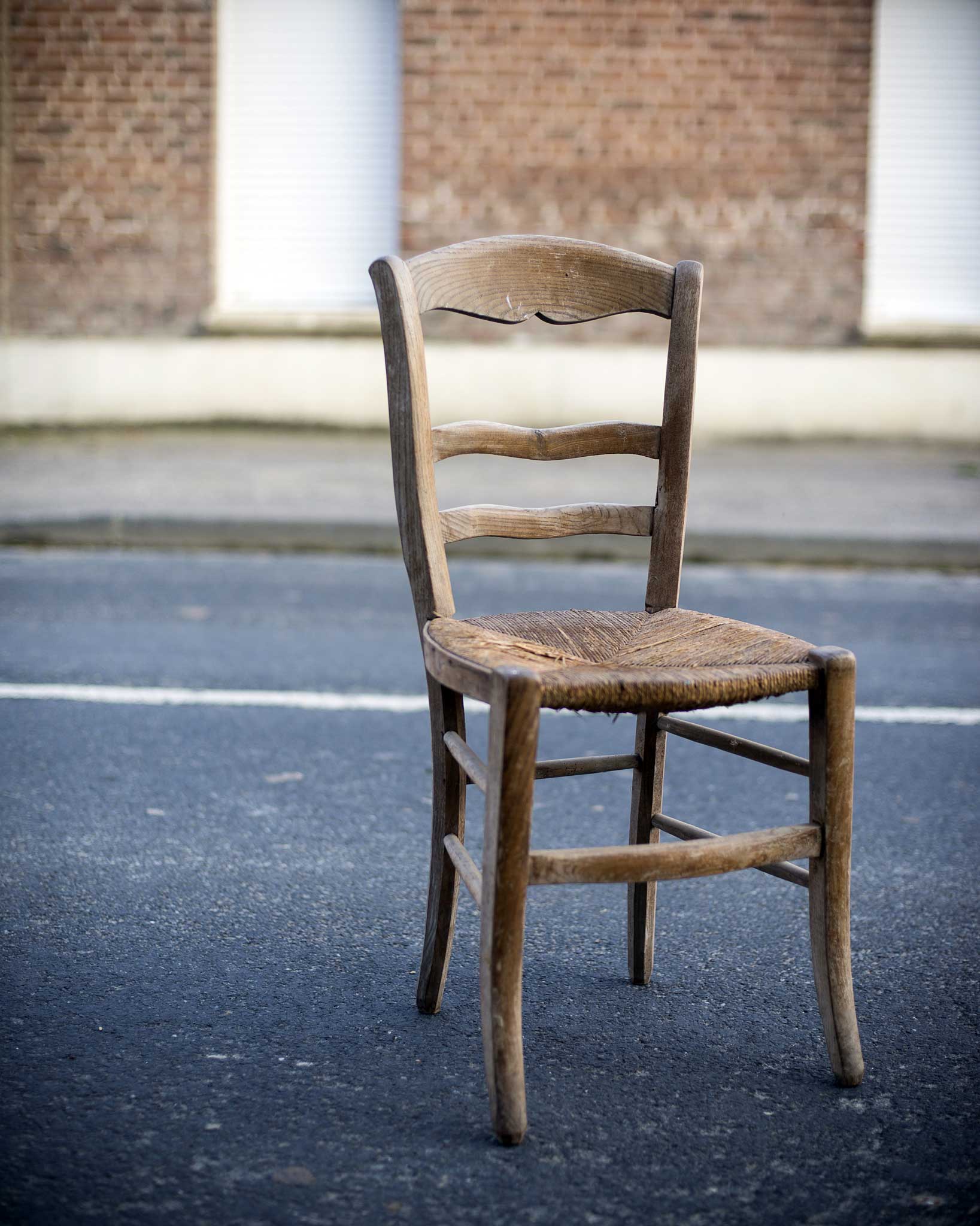 This chair which was used in many of the photographs of British soldiers