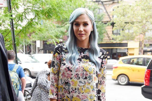 Elegant: Kesha out and about in the East Village, New York