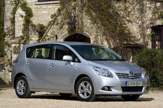 The Toyota Corolla Verso is reliable and spacious