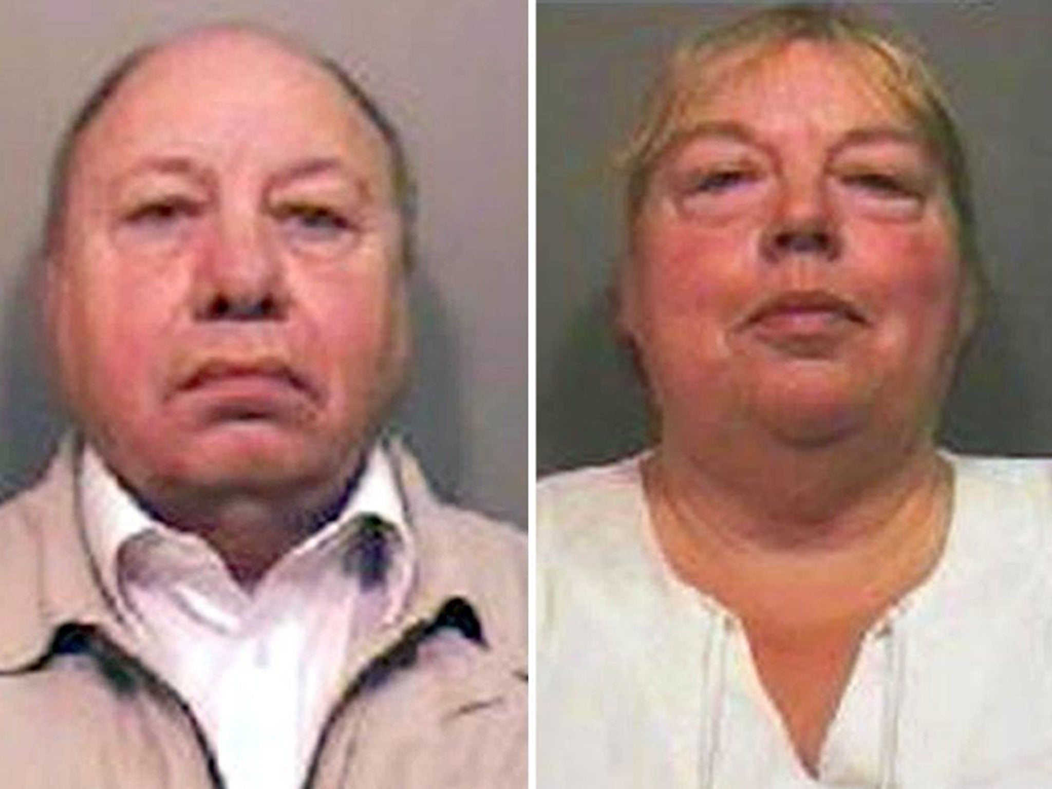 Undated City of London Police handout photos of Samuel Tree and his wife Joan, who are facing jail after being found guilty of making bogus bomb detectors in their garden shed