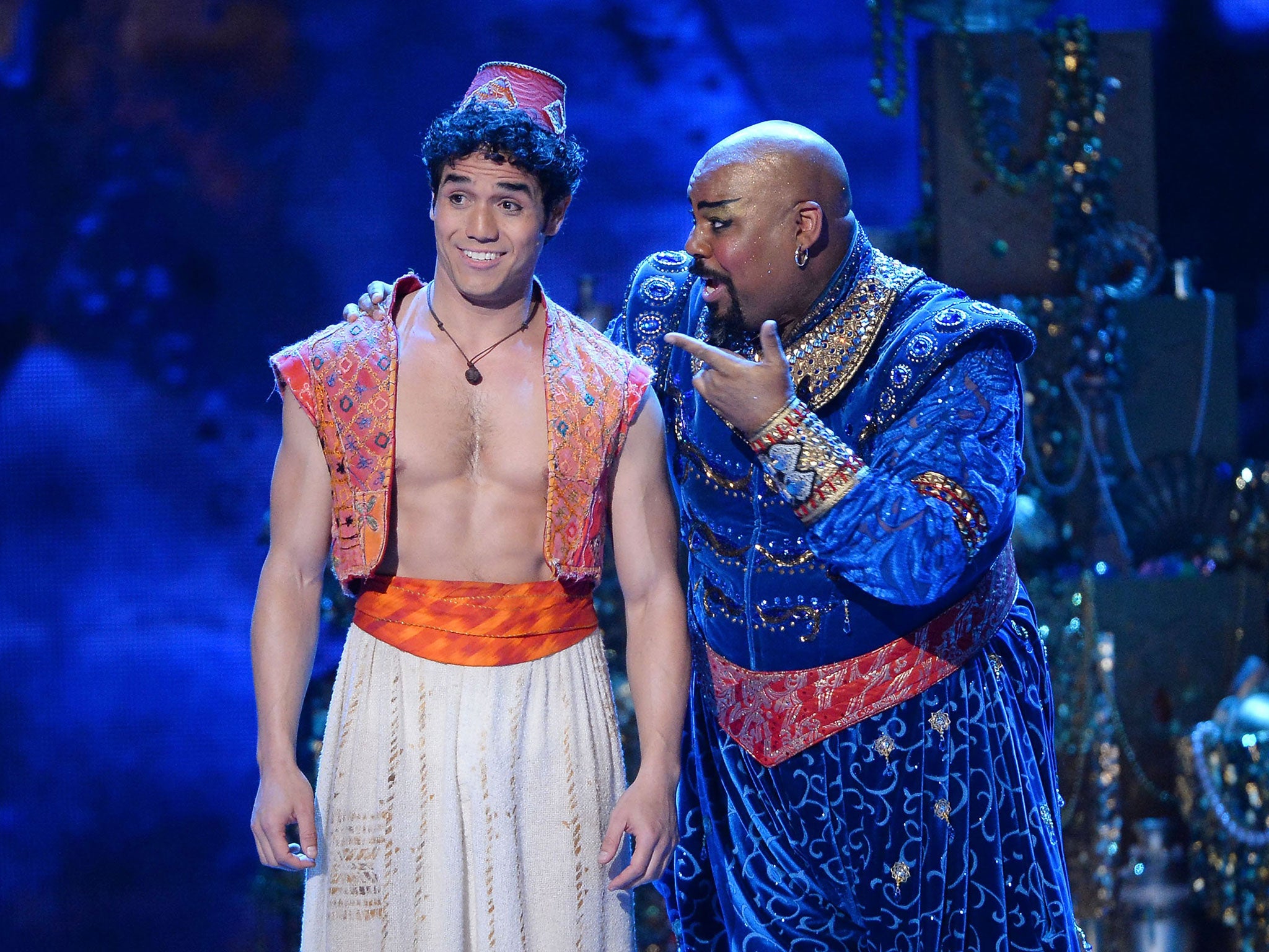 A scene from Aladdin is performed at the Tony Awards in New York in June