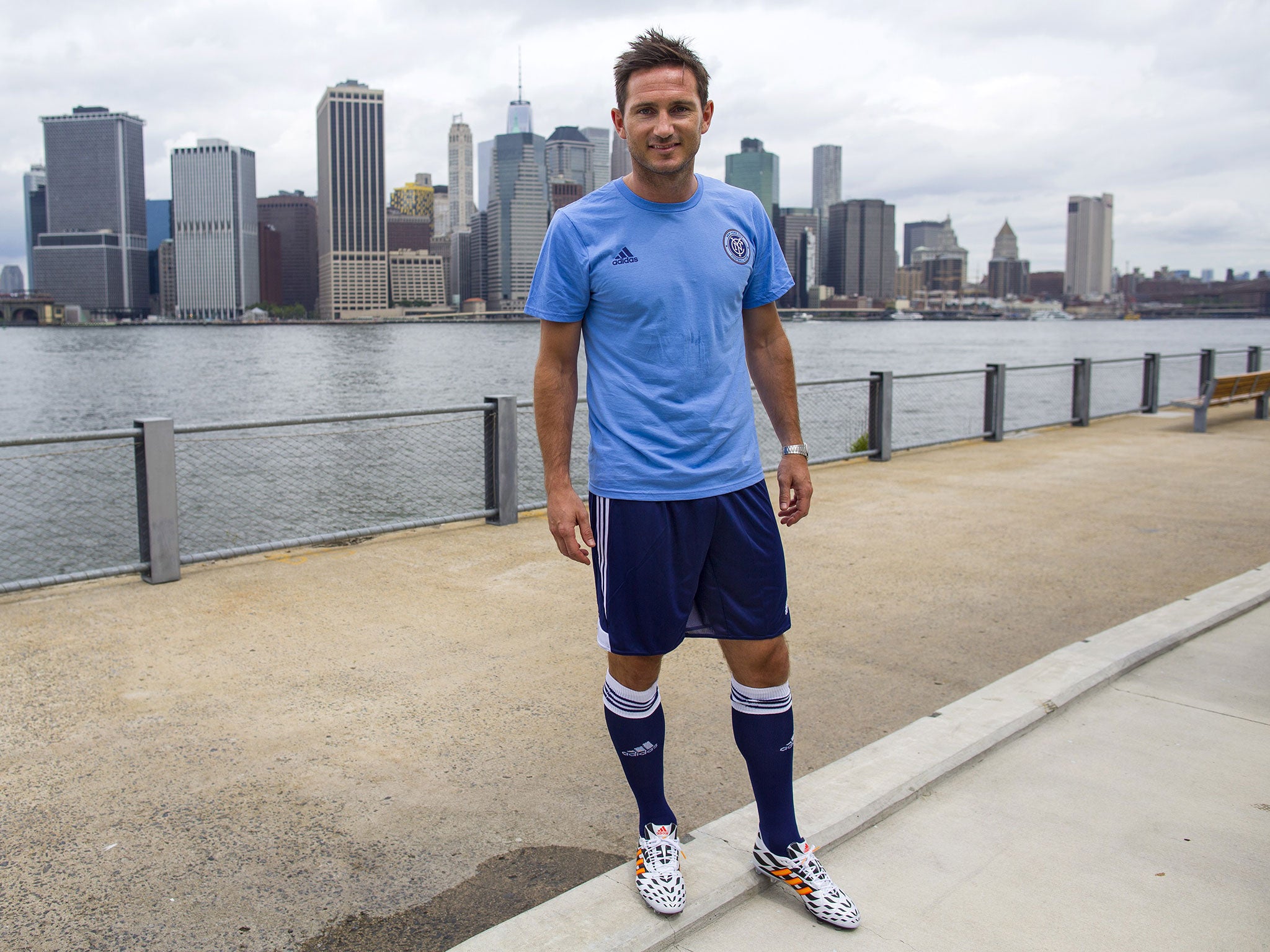 Lampard joined New York City FC