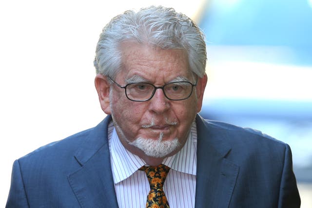 Artist and television personality Rolf Harris.