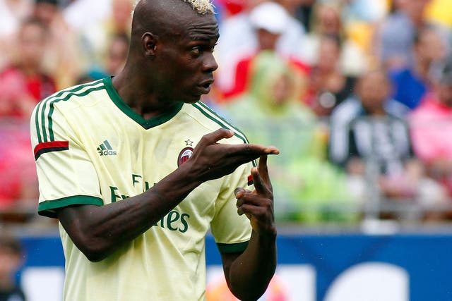 Mario Balotelli is a reported target for Liverpool